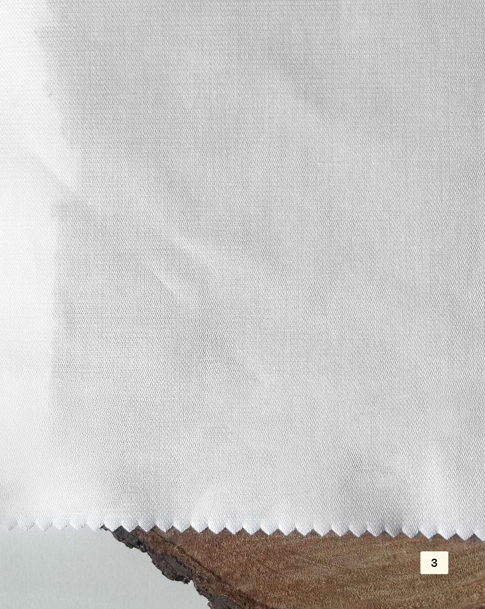 40s Cotton Dobby White Fabric 58"