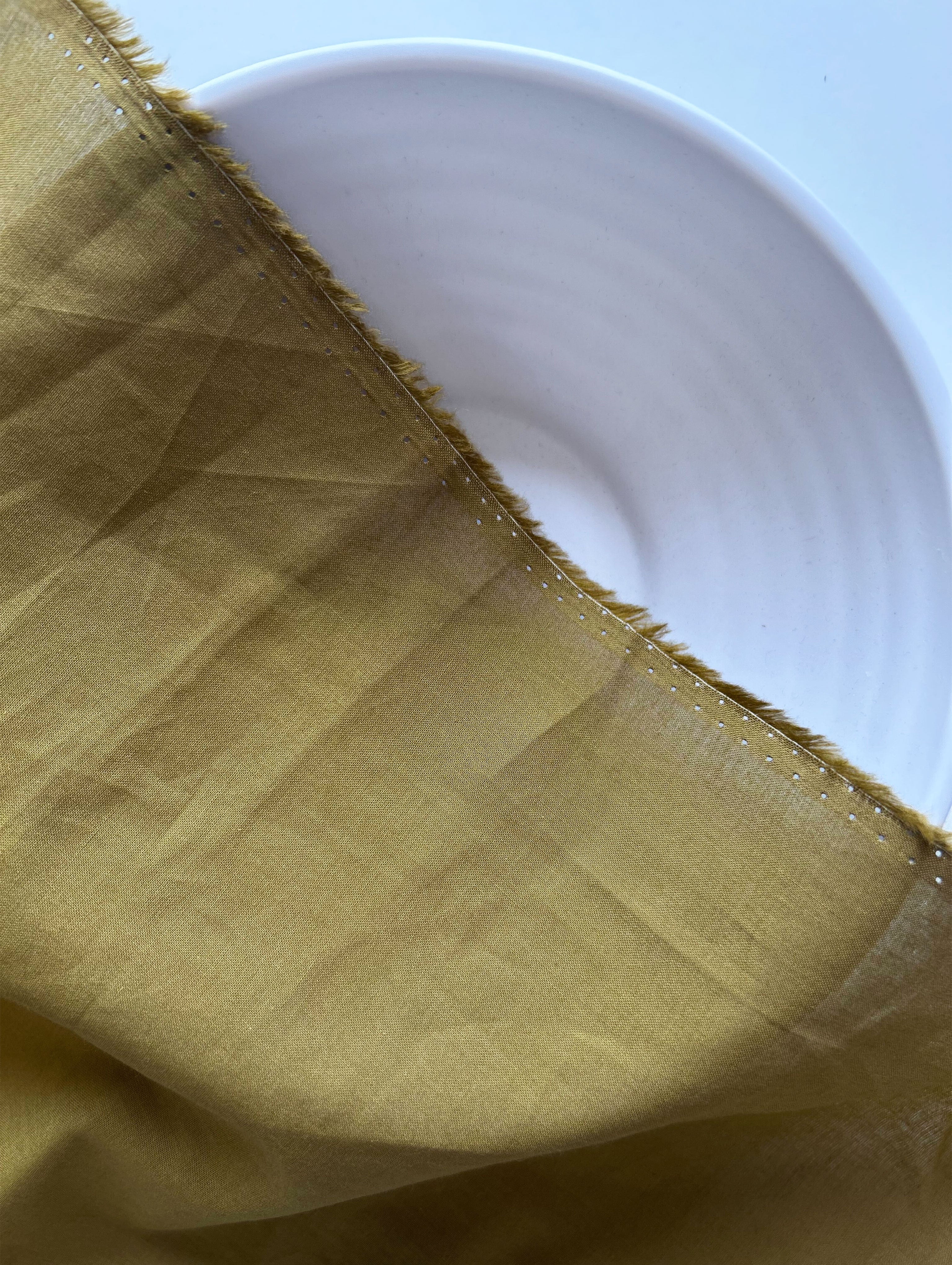 60s Cotton Cambric Mill Dyed Fabric 56"