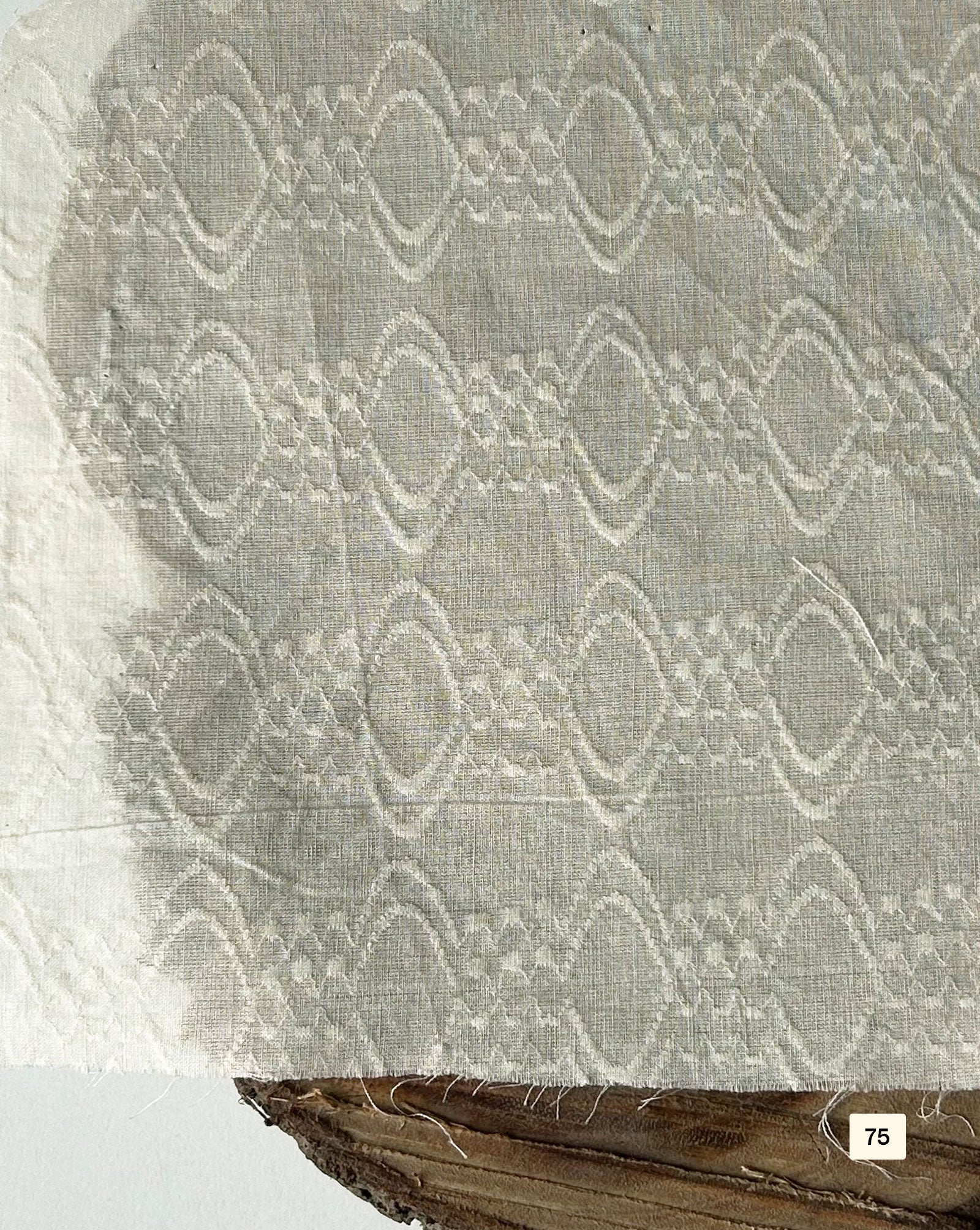 Greige Cotton Dobby fabric 48"