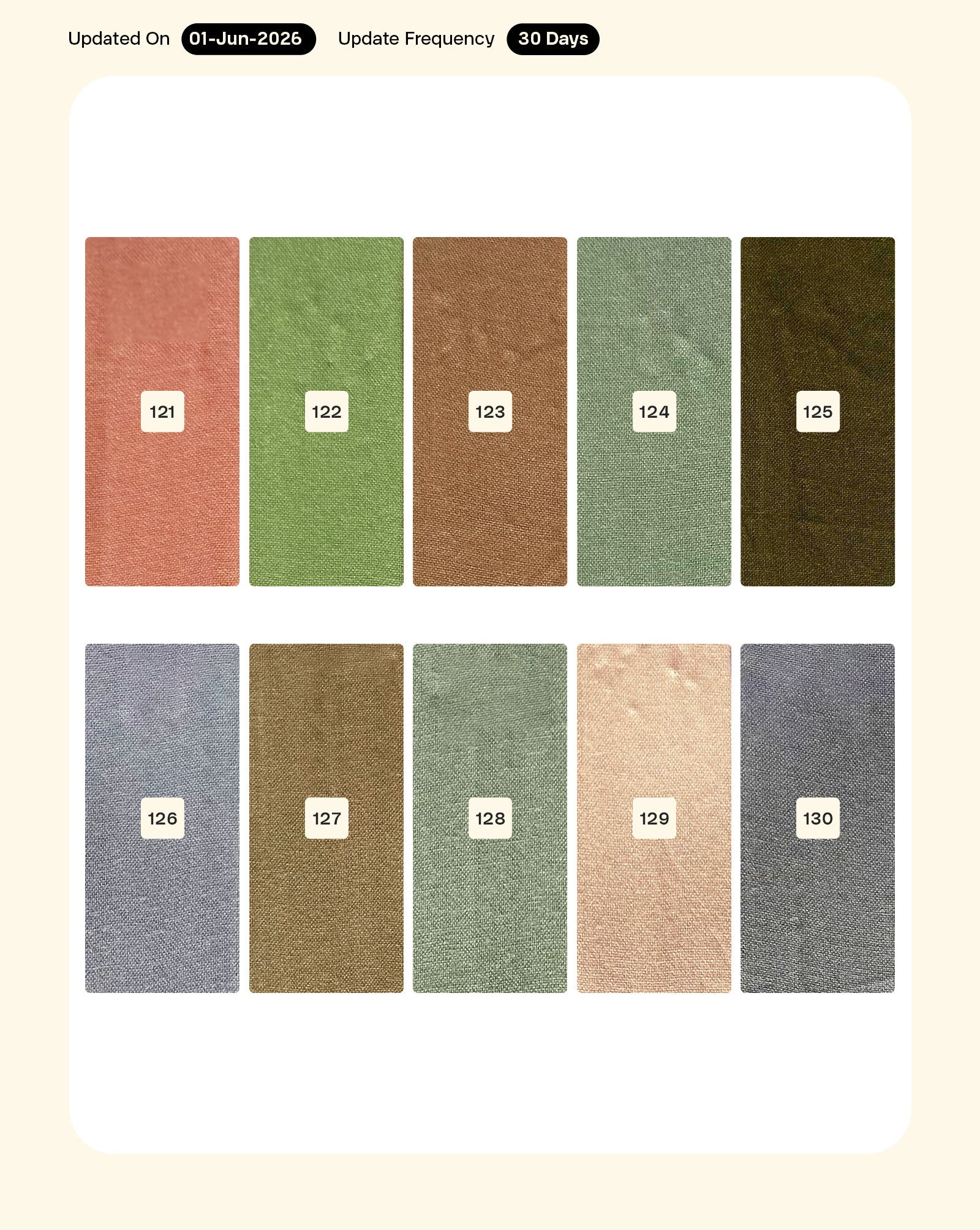 30s Liva Rayon Plain Fabric 44" - 14 kg