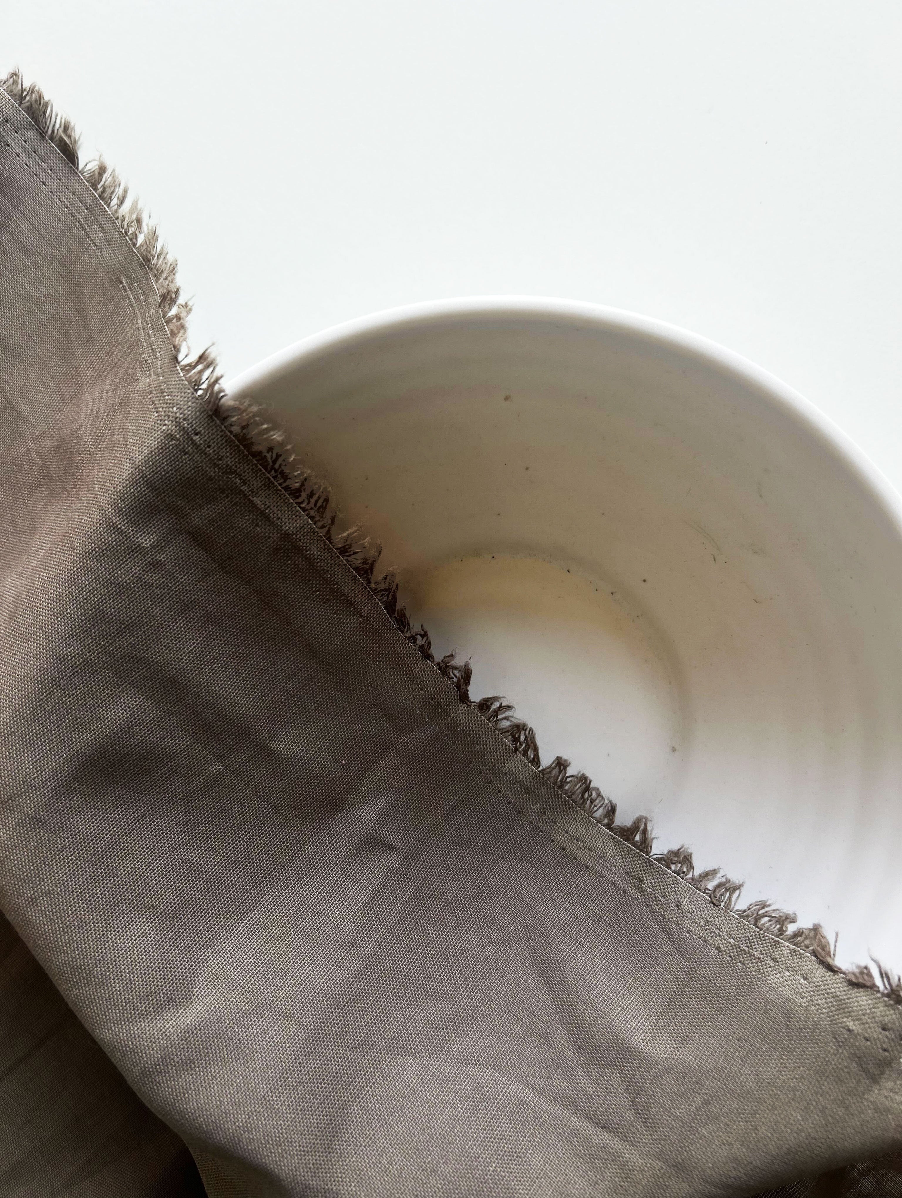 Warm Grey Cotton Flex Mill Dyed Fabric