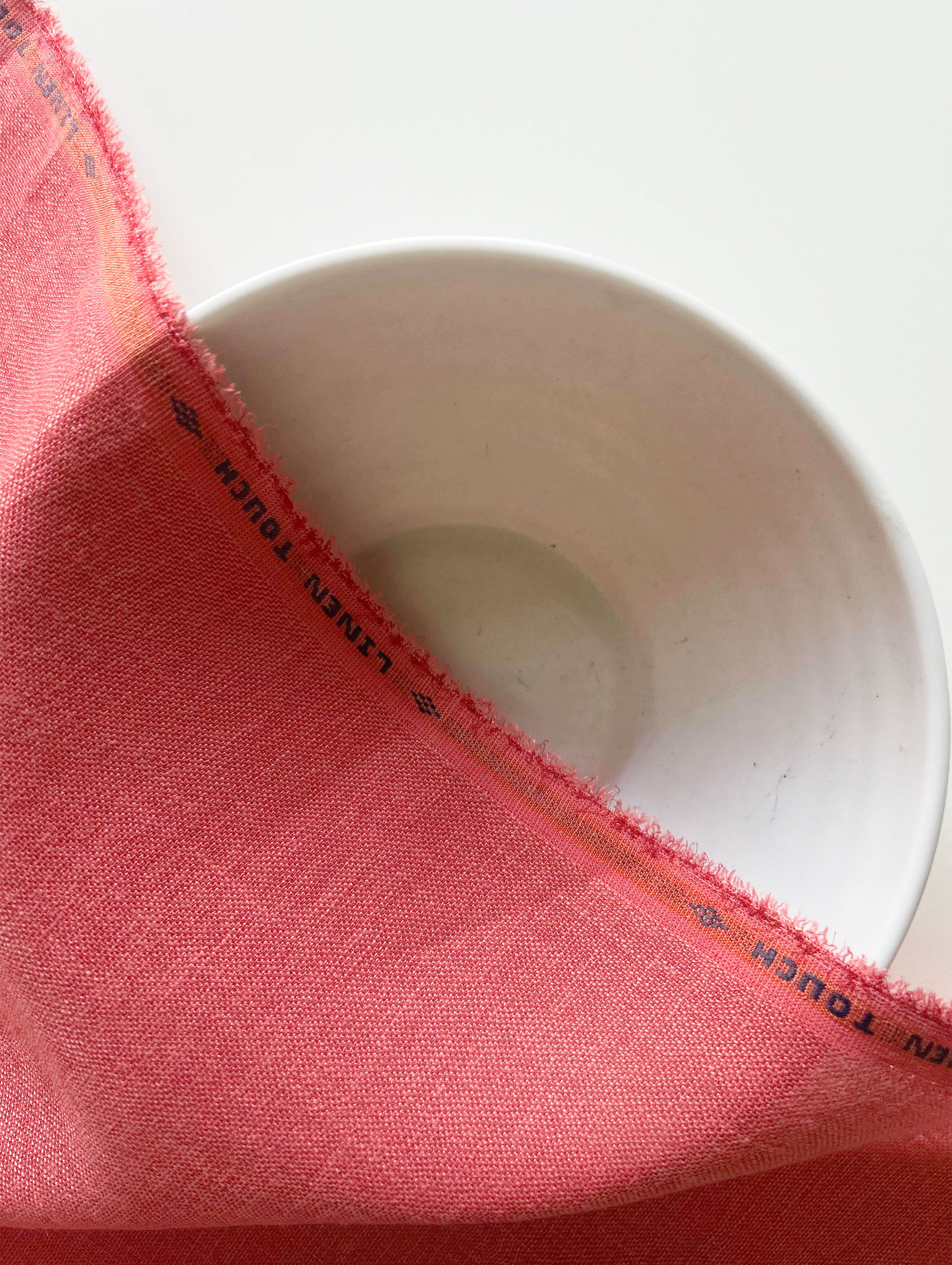 Poly Linen Mill Dyed Fabric 58"