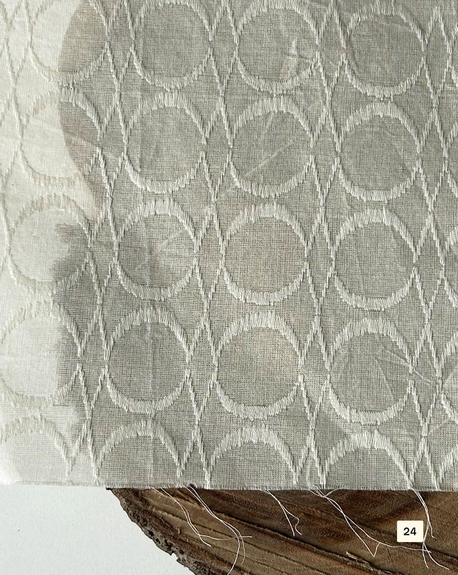 Greige Cotton Dobby fabric 48"