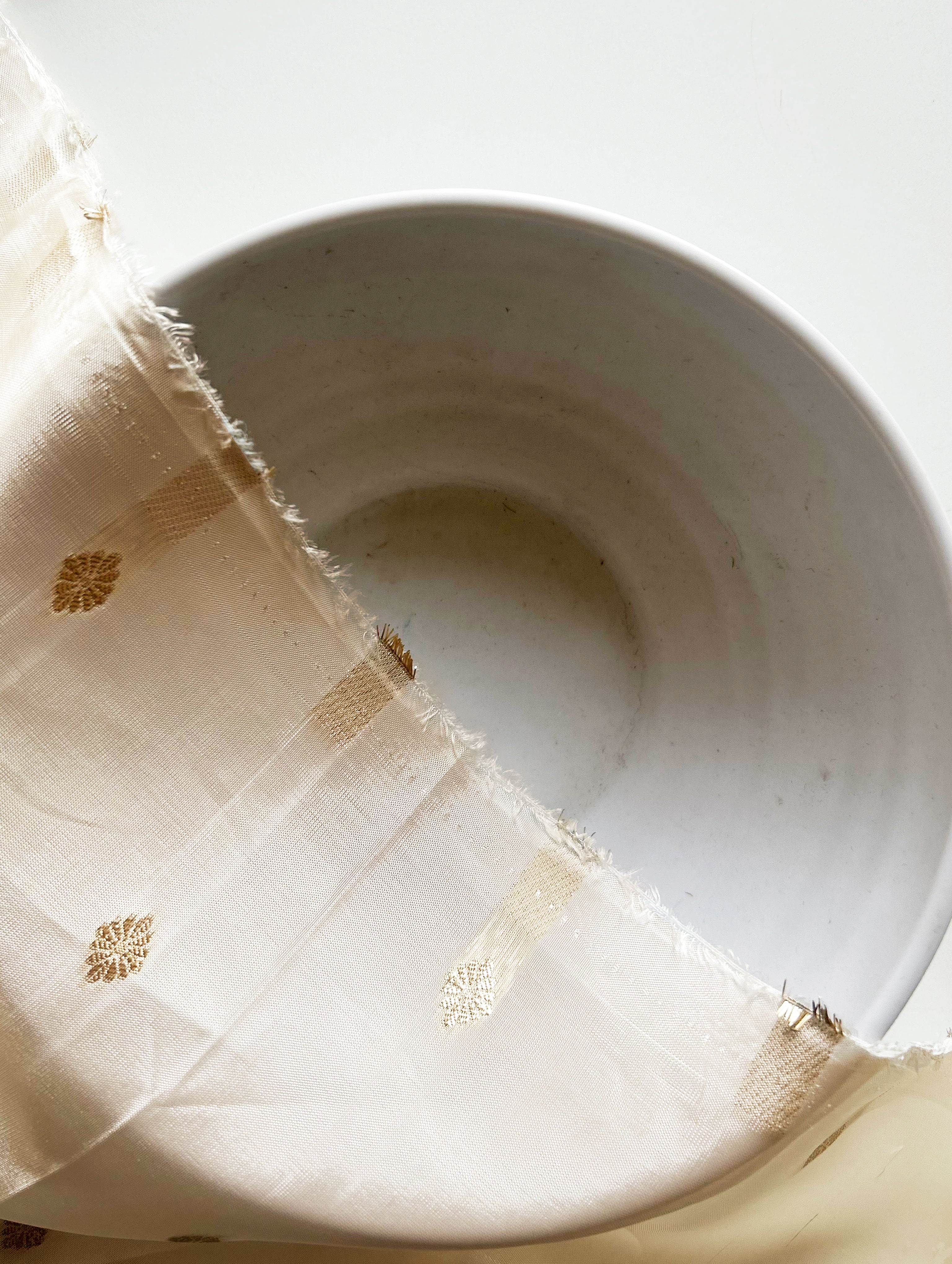 60 Gram Viscose HO Silk Geometric Jacquard Fabric - ( Swatch 10x12" )