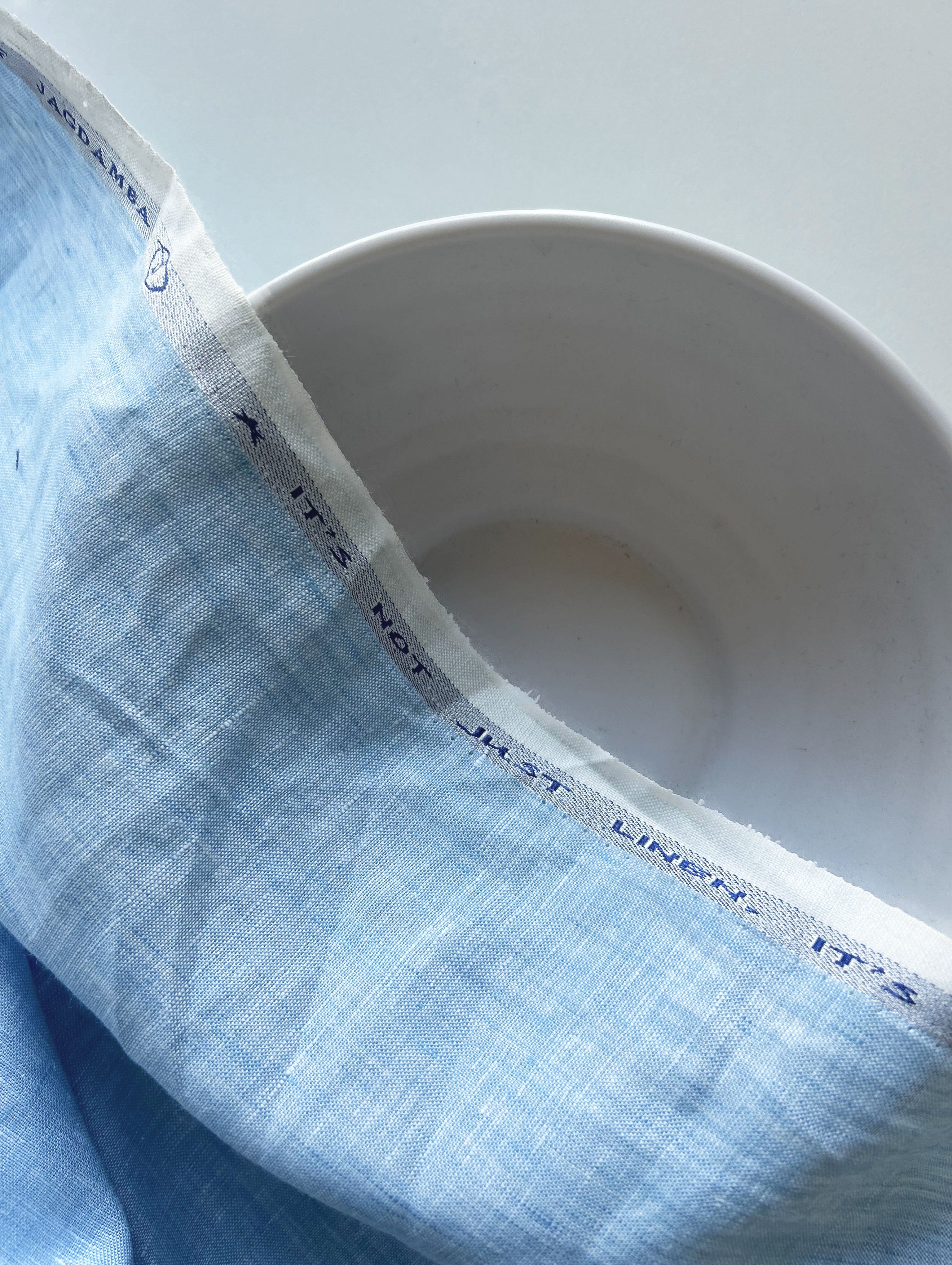 Blue 60 Lea Chambray Yarn Dyed Fabric 58"