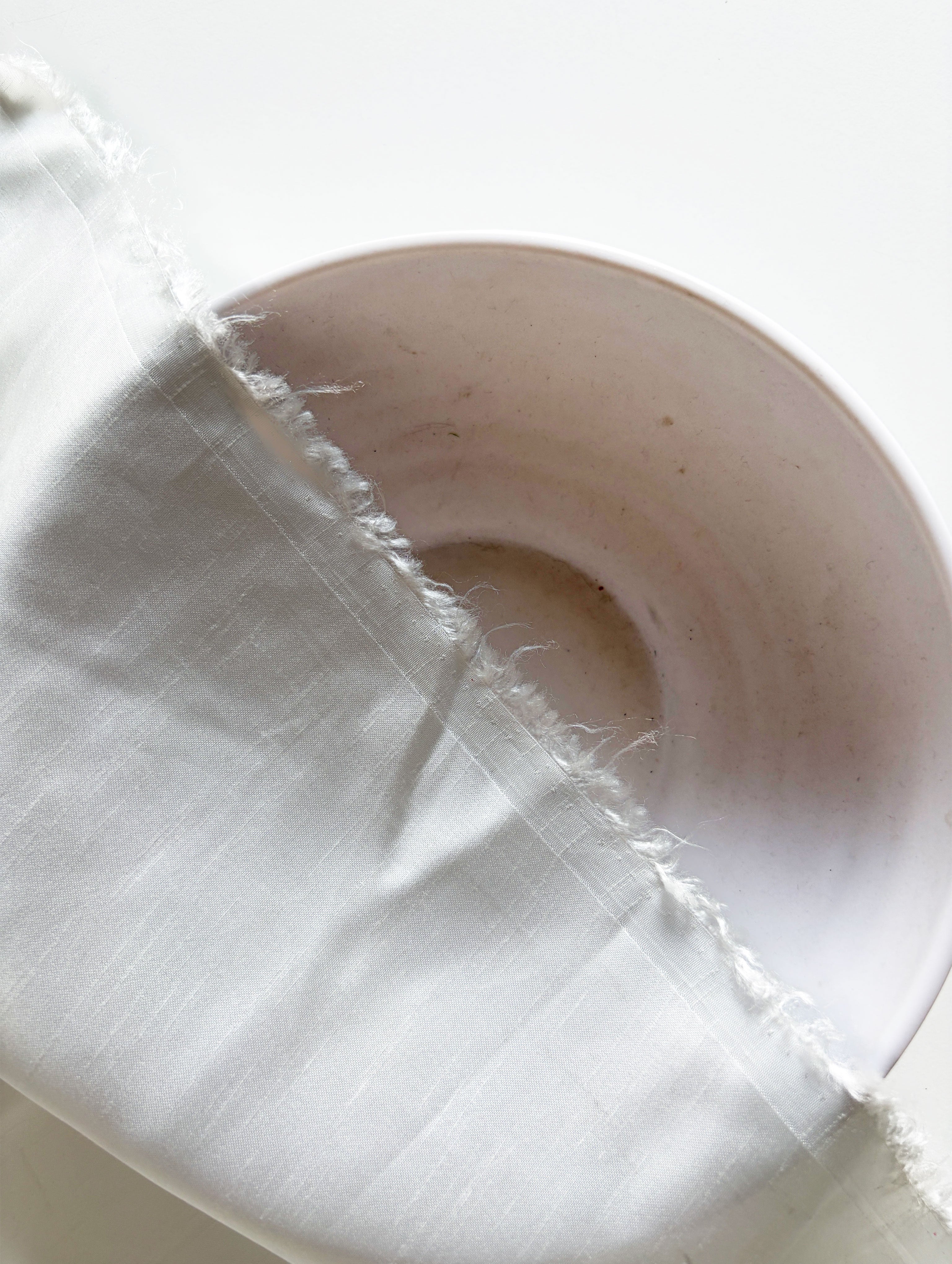 Bemberg Raw Silk Satin Fabric - ( Swatch 10x12" )