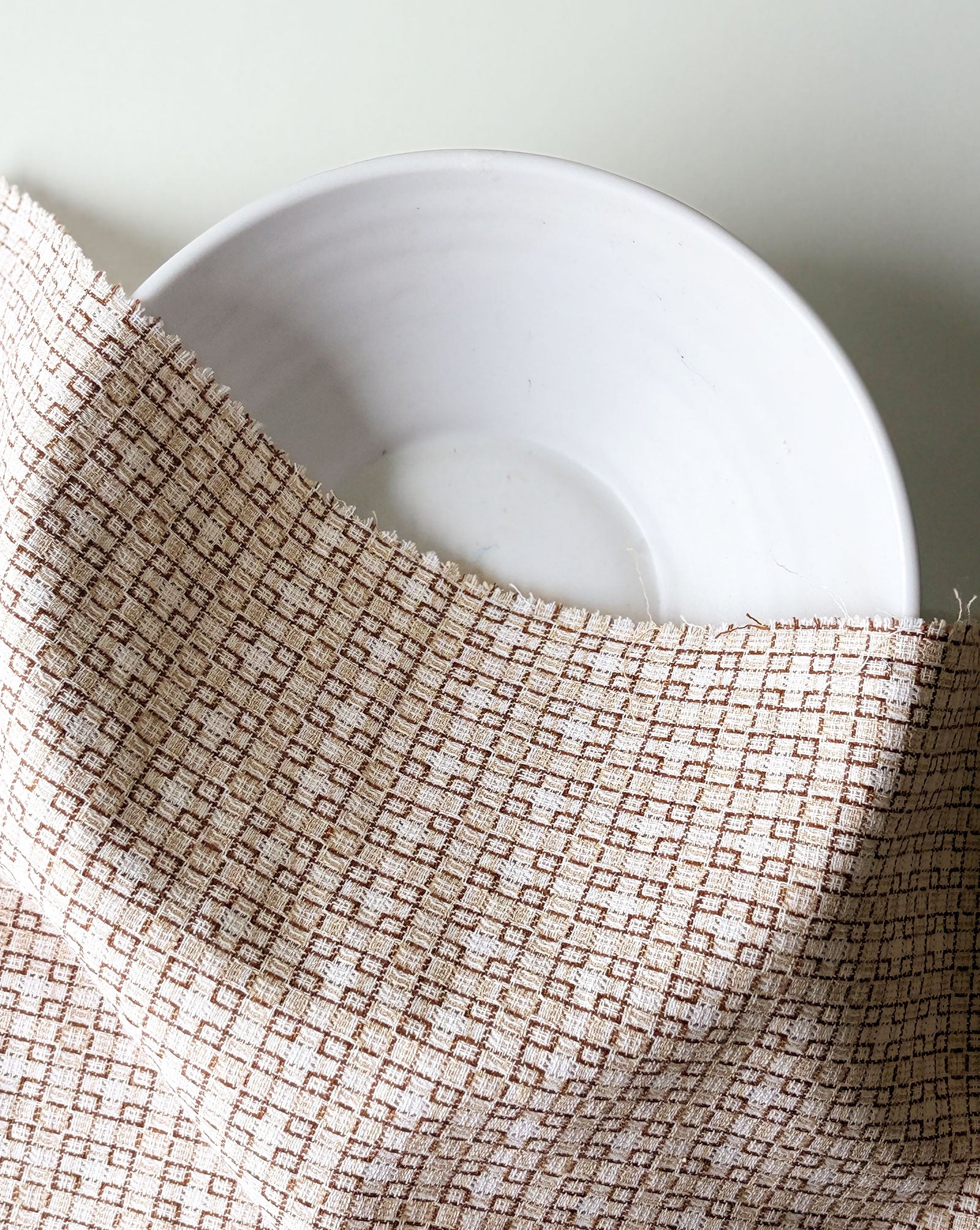 Cotton Yarn Dyed Dobby Fabric 56"