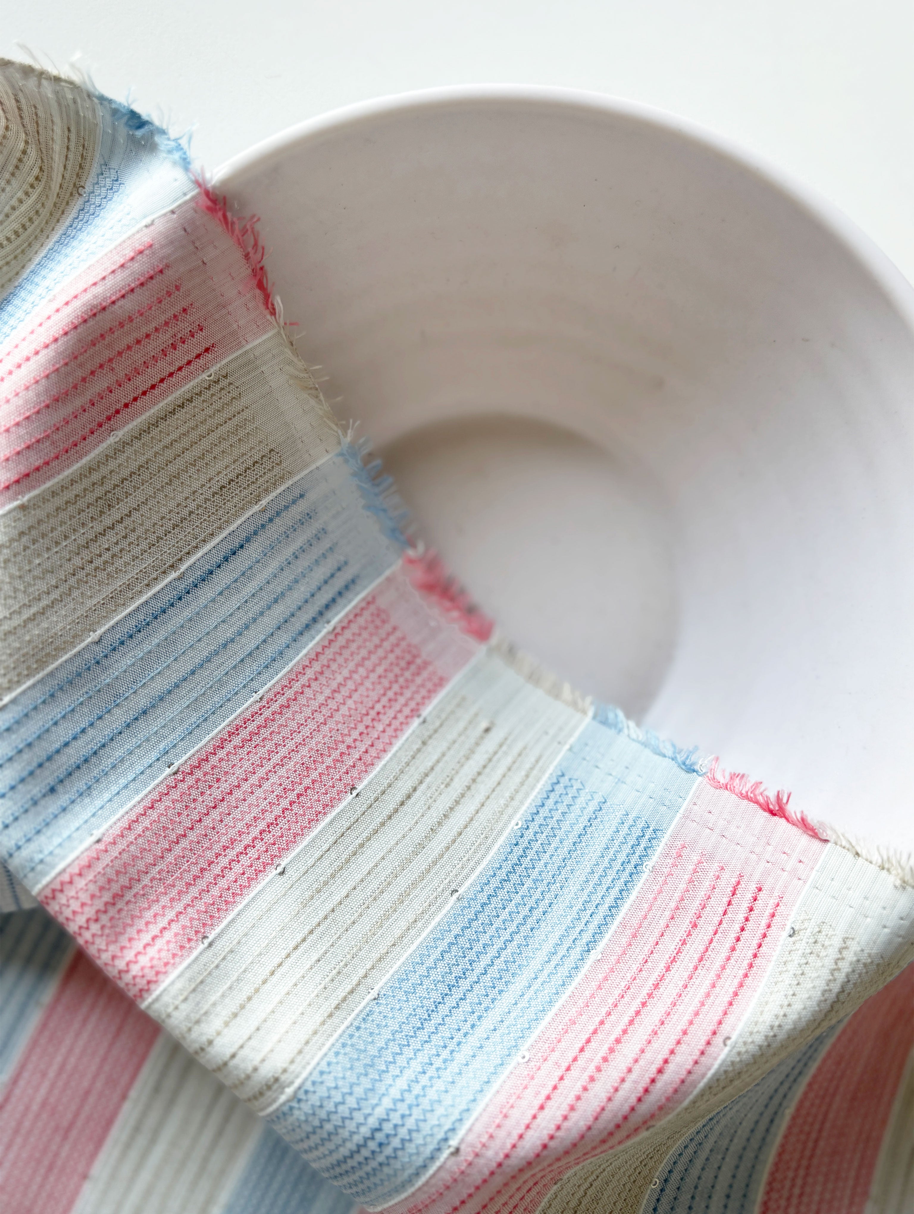 Loom Textured Blended Viscose Sequins Yarn Dyed Fabric 60"