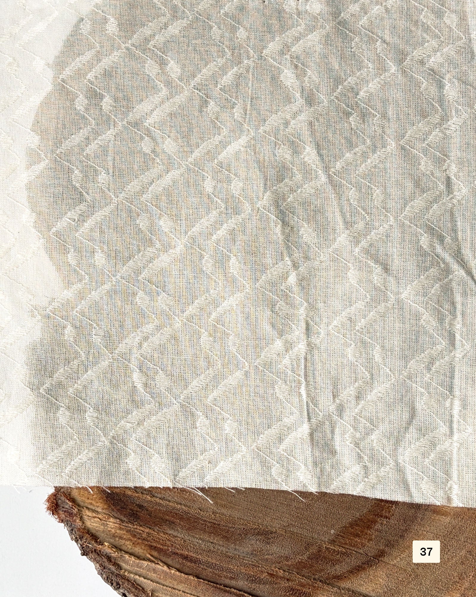 Greige Cotton Dobby fabric 48"