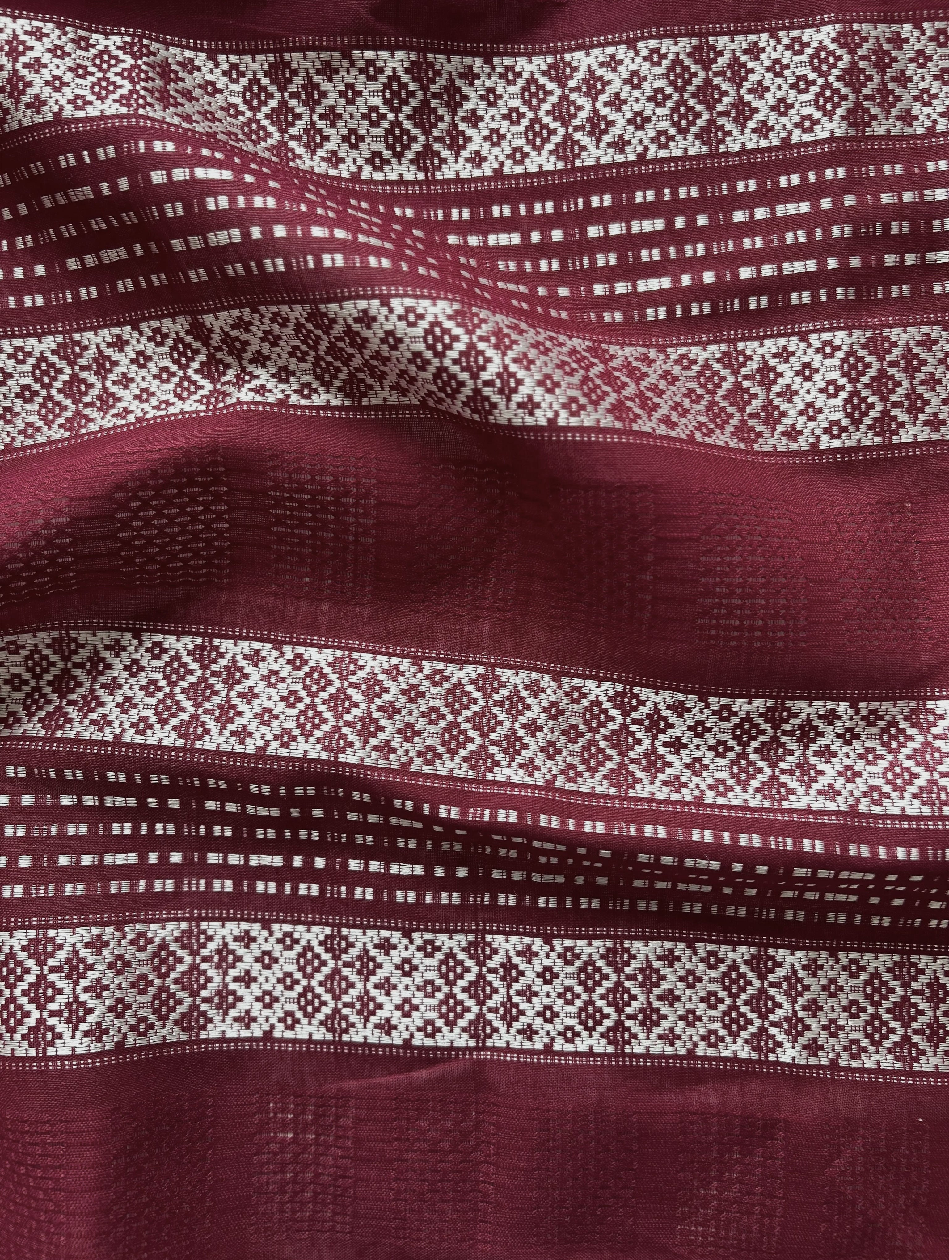 Cotton Leno Dobby Mill Dyed Fabric
