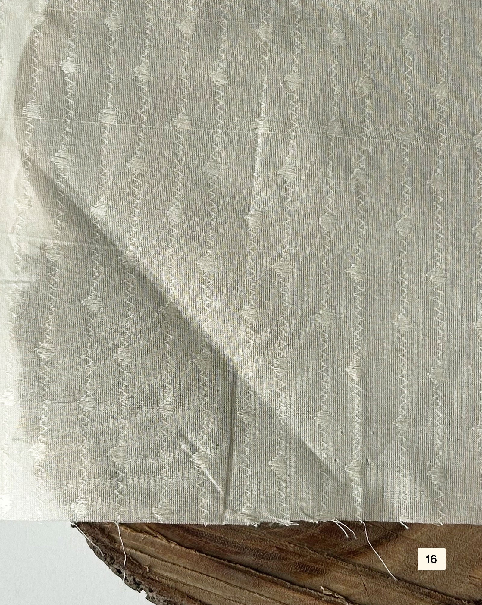 Greige Cotton Dobby fabric 48"