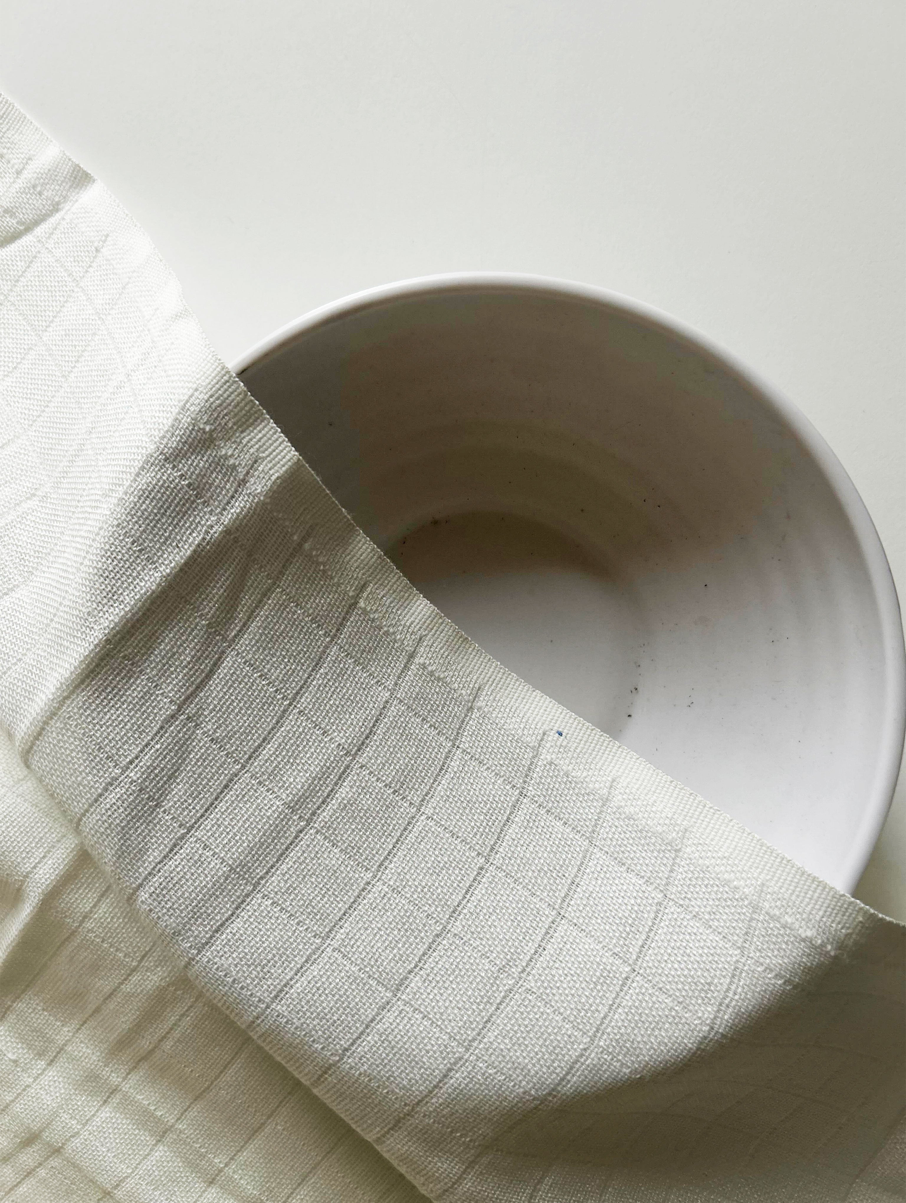 Cotton Bamboo Double Cloth Checks Fabric 56" ( Swatch 10x12" )