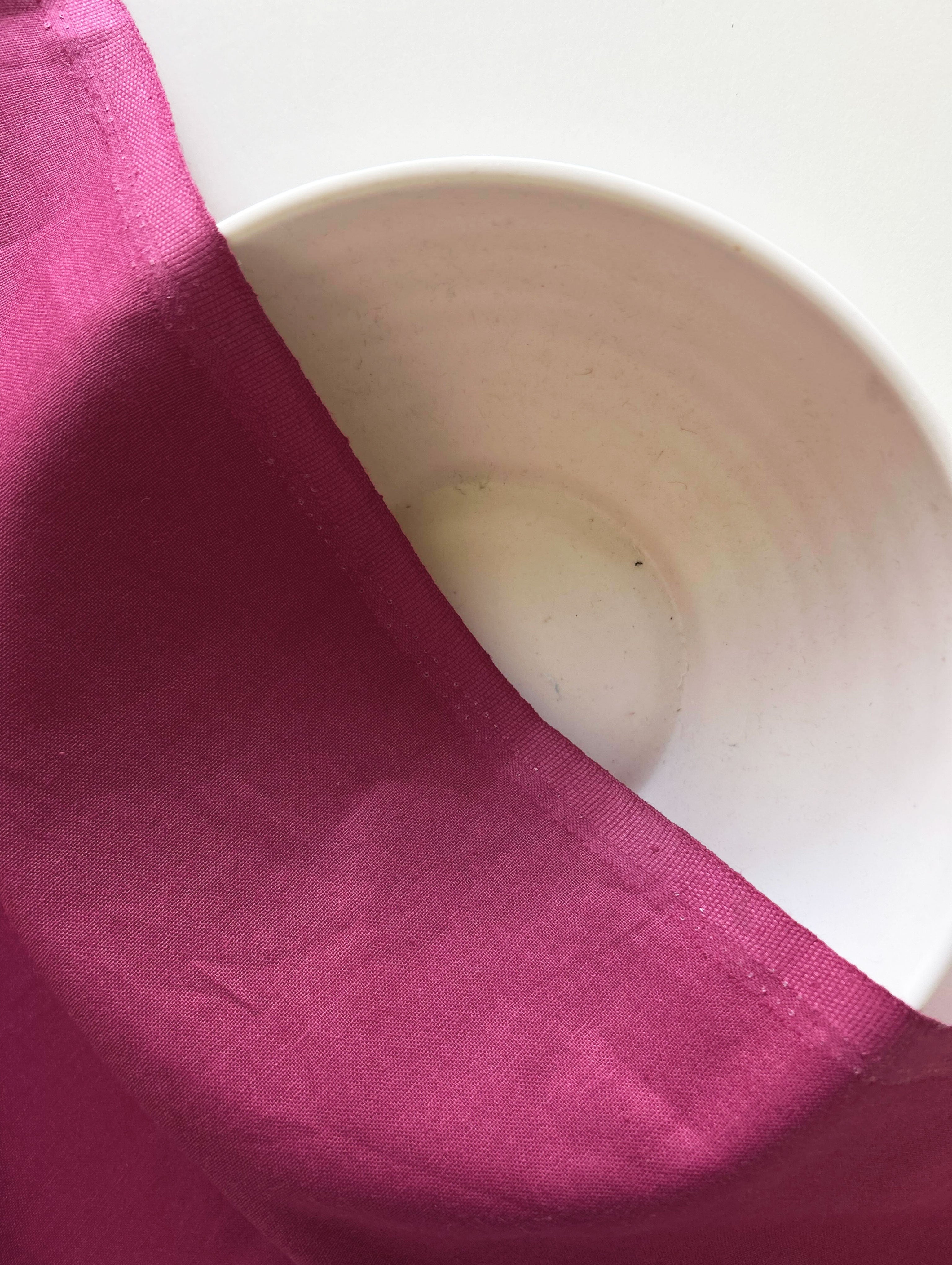Fuchsia 20s Cotton Sheeting Mill Dyed Fabric 56"