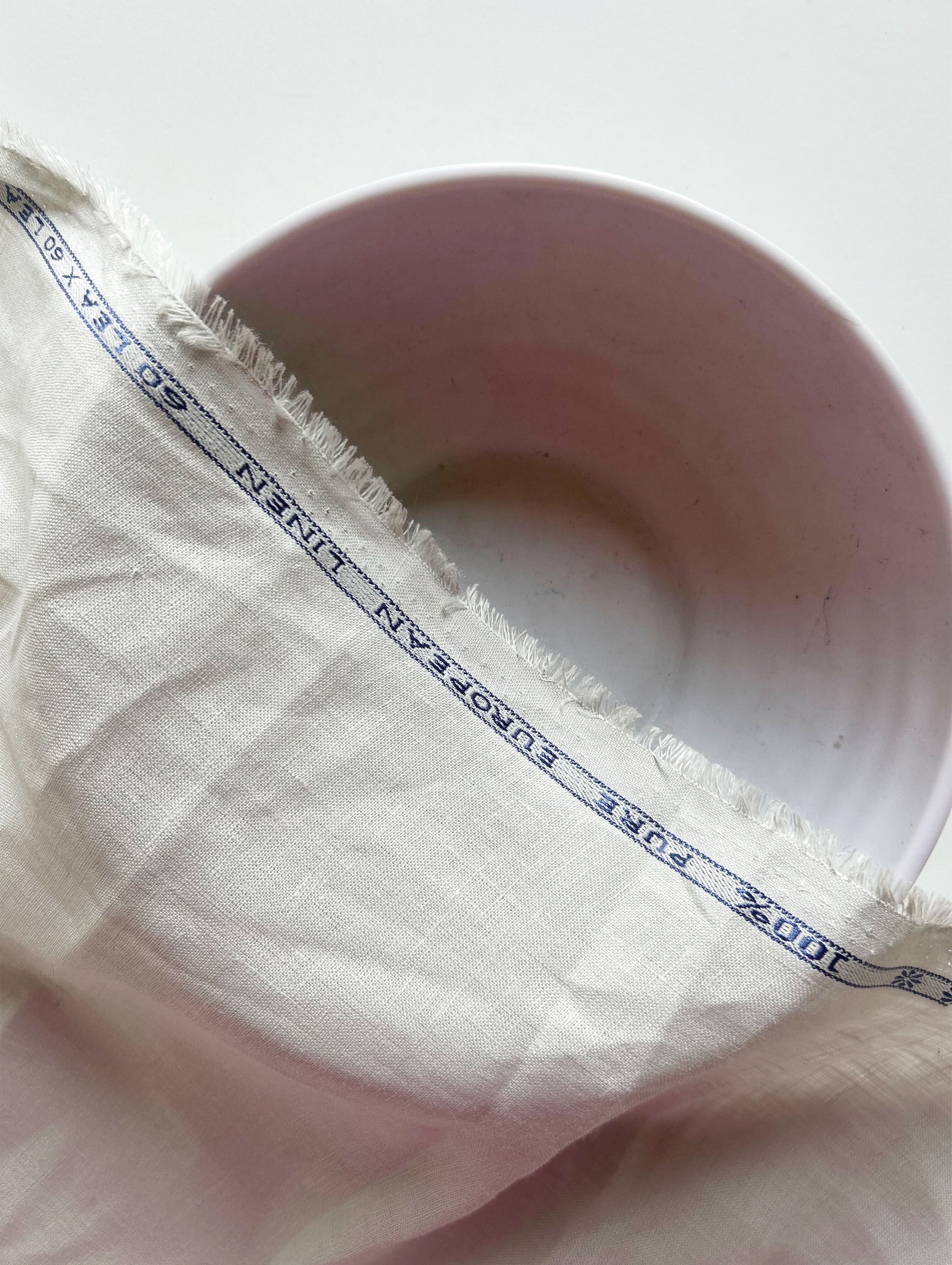 Light Grey Dyed 60 Lea Pure Linen Mill Dyed Fabric 58"