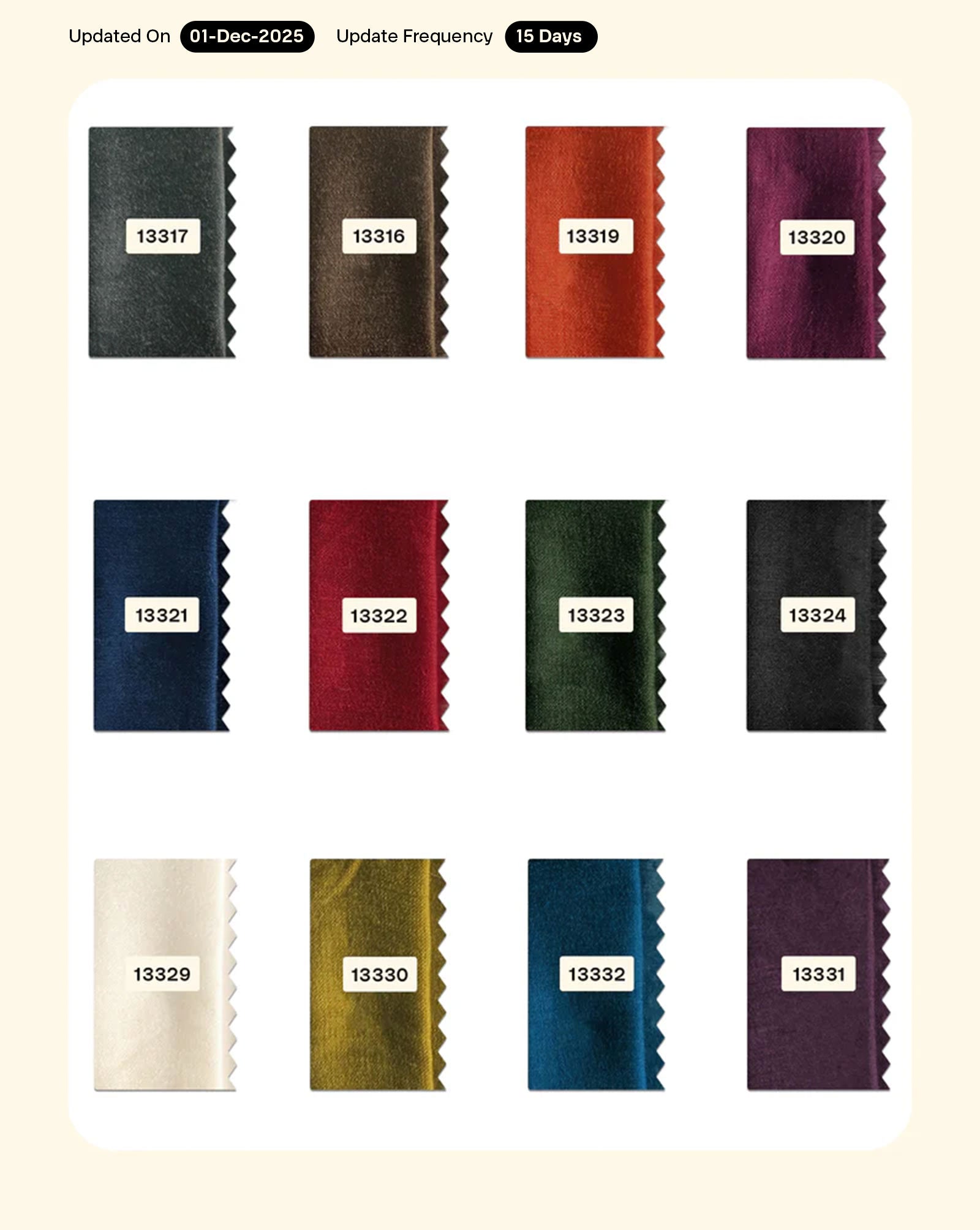 Poly Chanderi Fabric - 8.5 kg