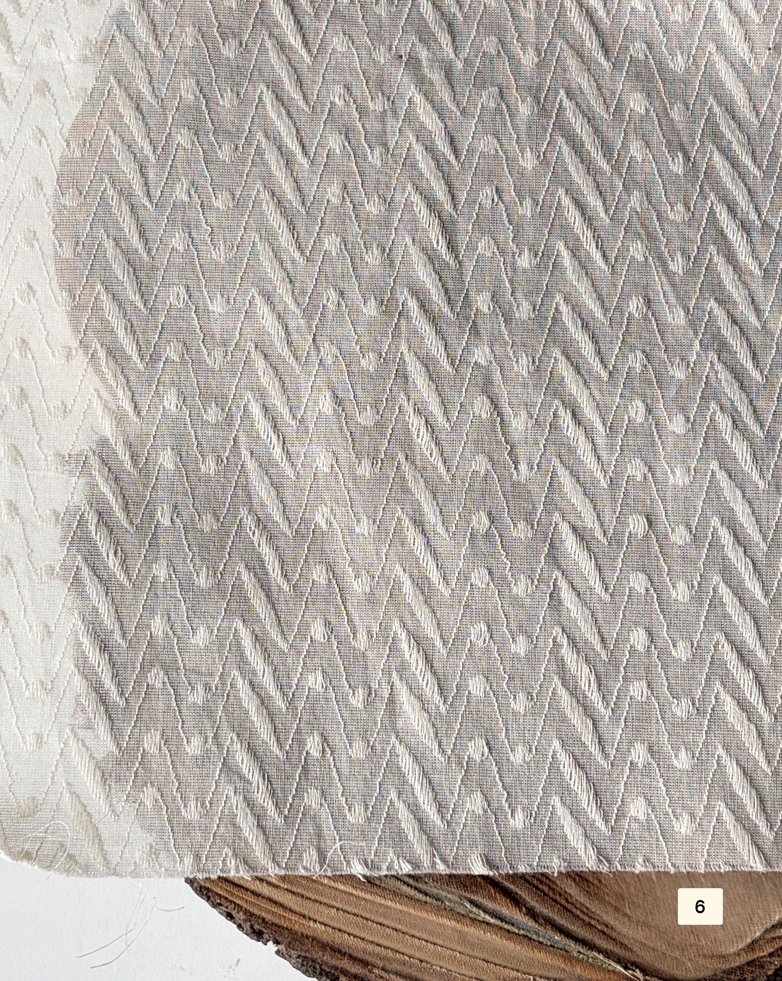 Greige Cotton Dobby fabric 48"