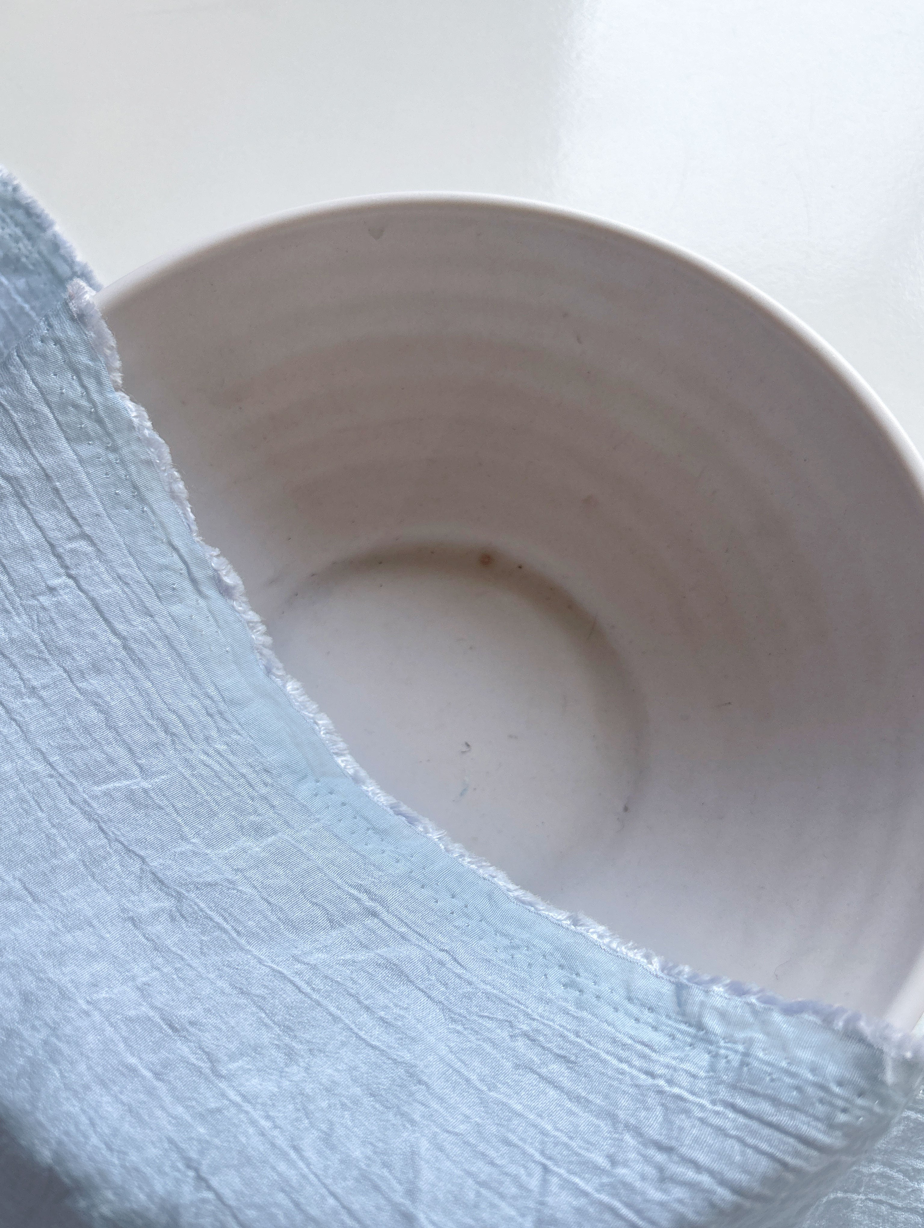 Blue Viscose Nylon Crushed Mill Dyed Fabric 58"