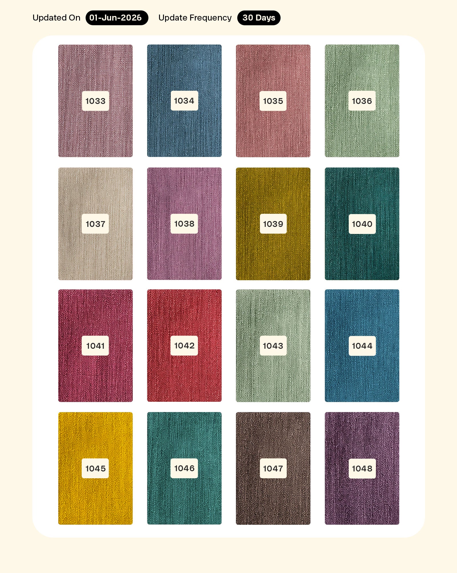 Poly Viscose Vertican Mill Dyed Fabric 56"