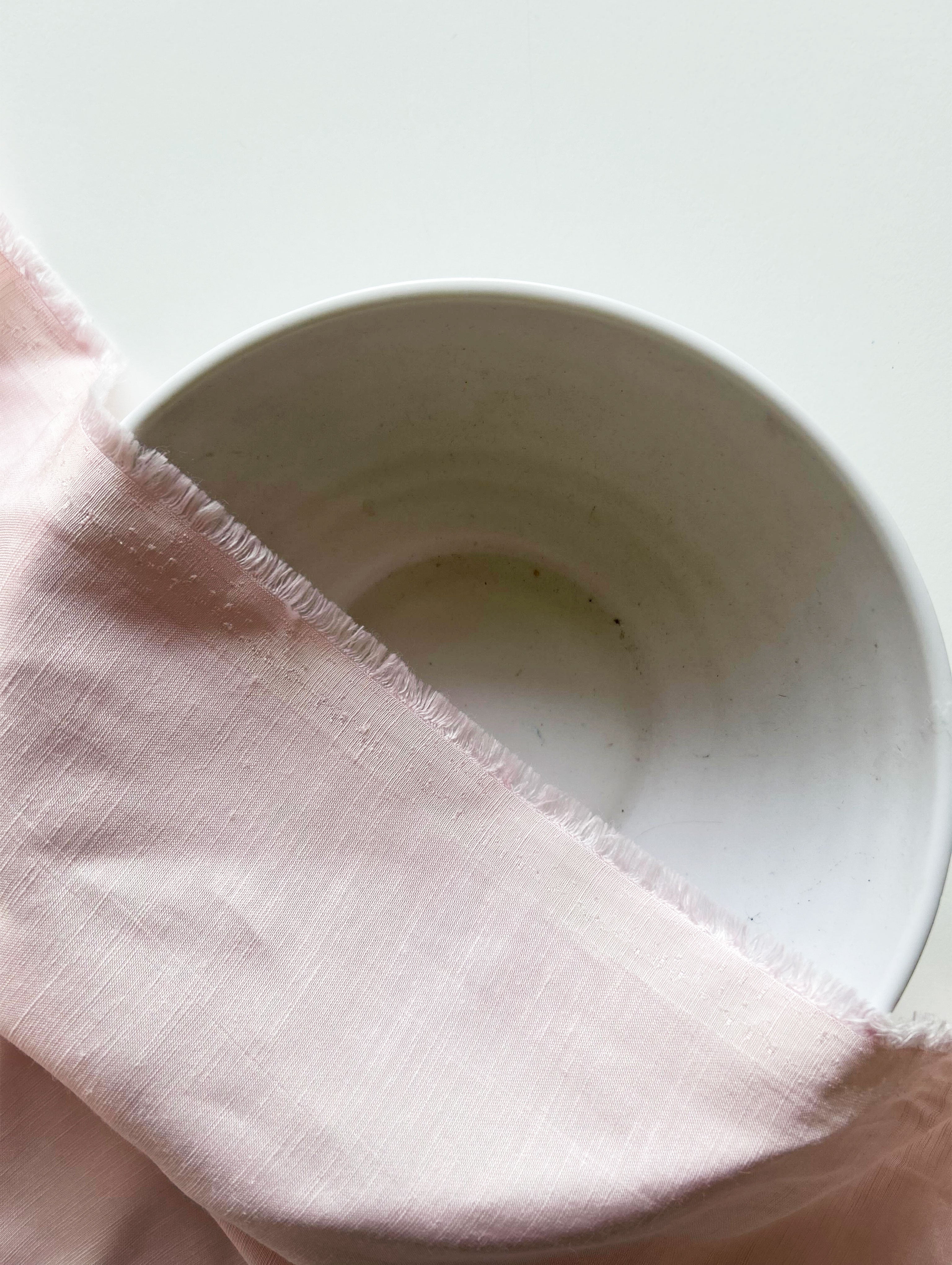 Pink Viscose Linen Satin Mill Dyed Fabric 58" - 18.5 kg