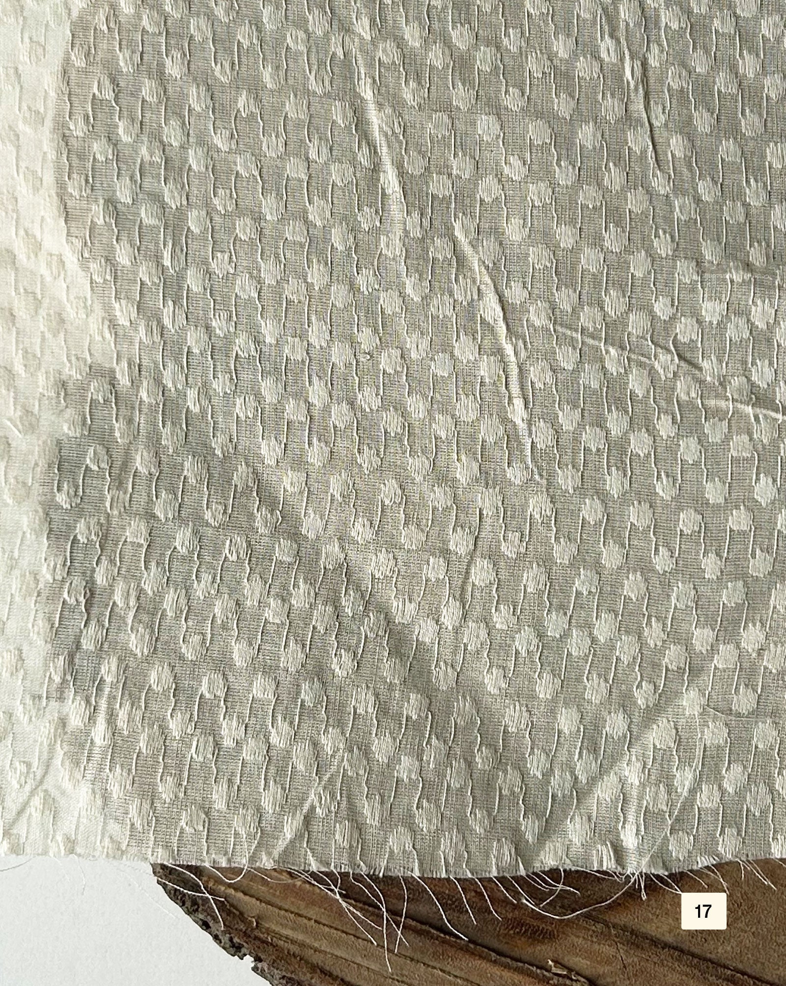 Greige Cotton Dobby fabric 48"