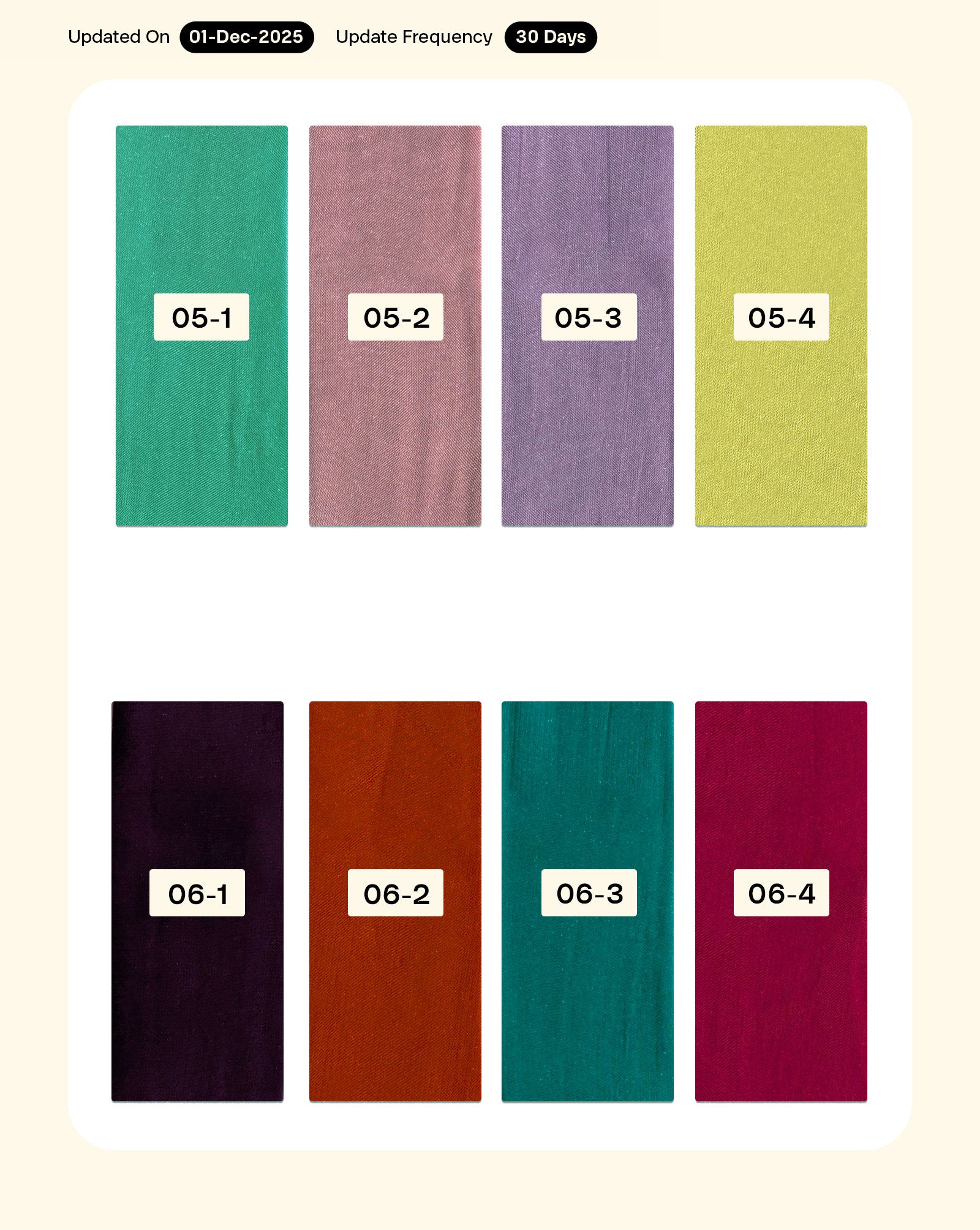 Viscose Organza Mill Dyed Fabric 5.5 kg