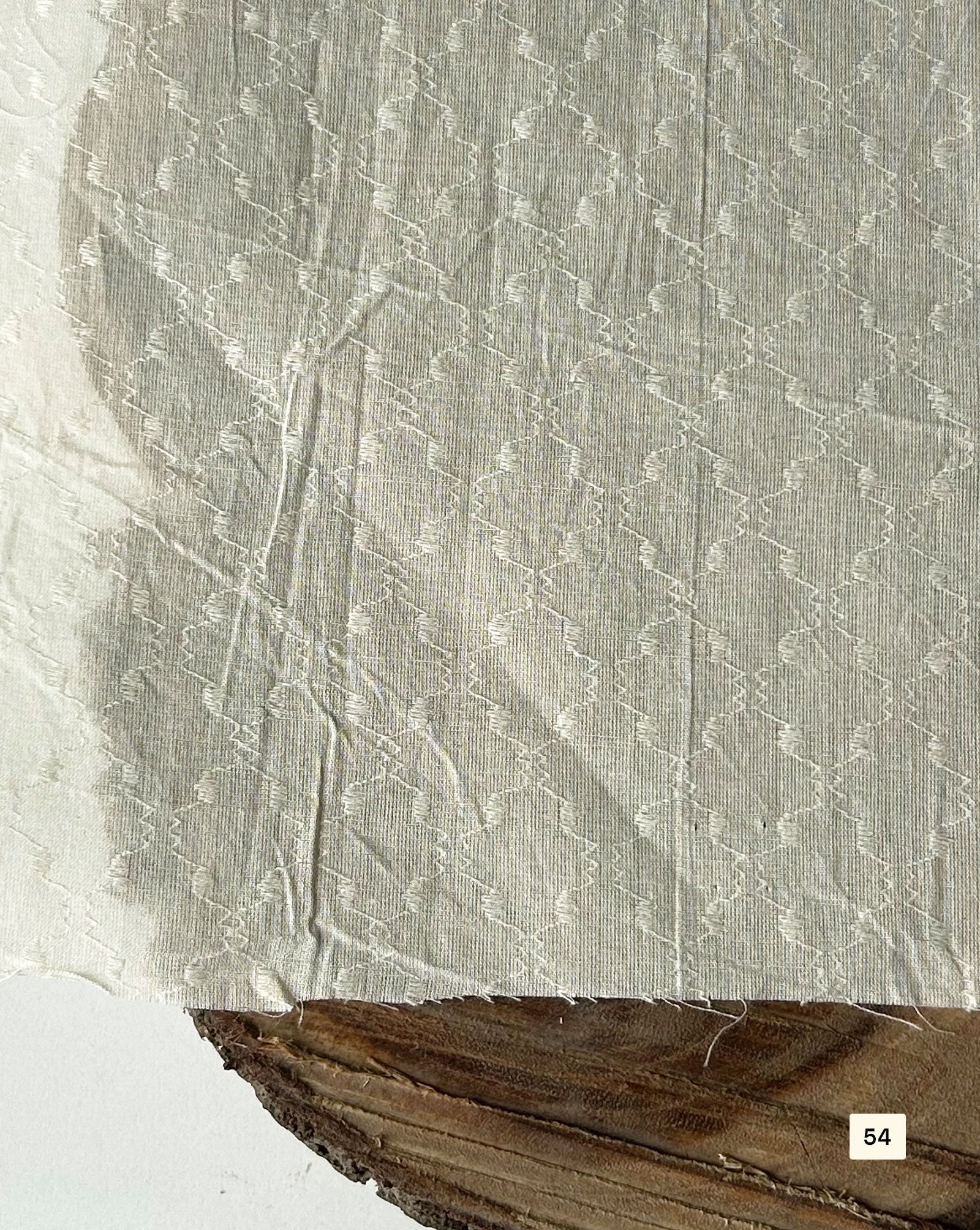 Greige Cotton Dobby fabric 48"
