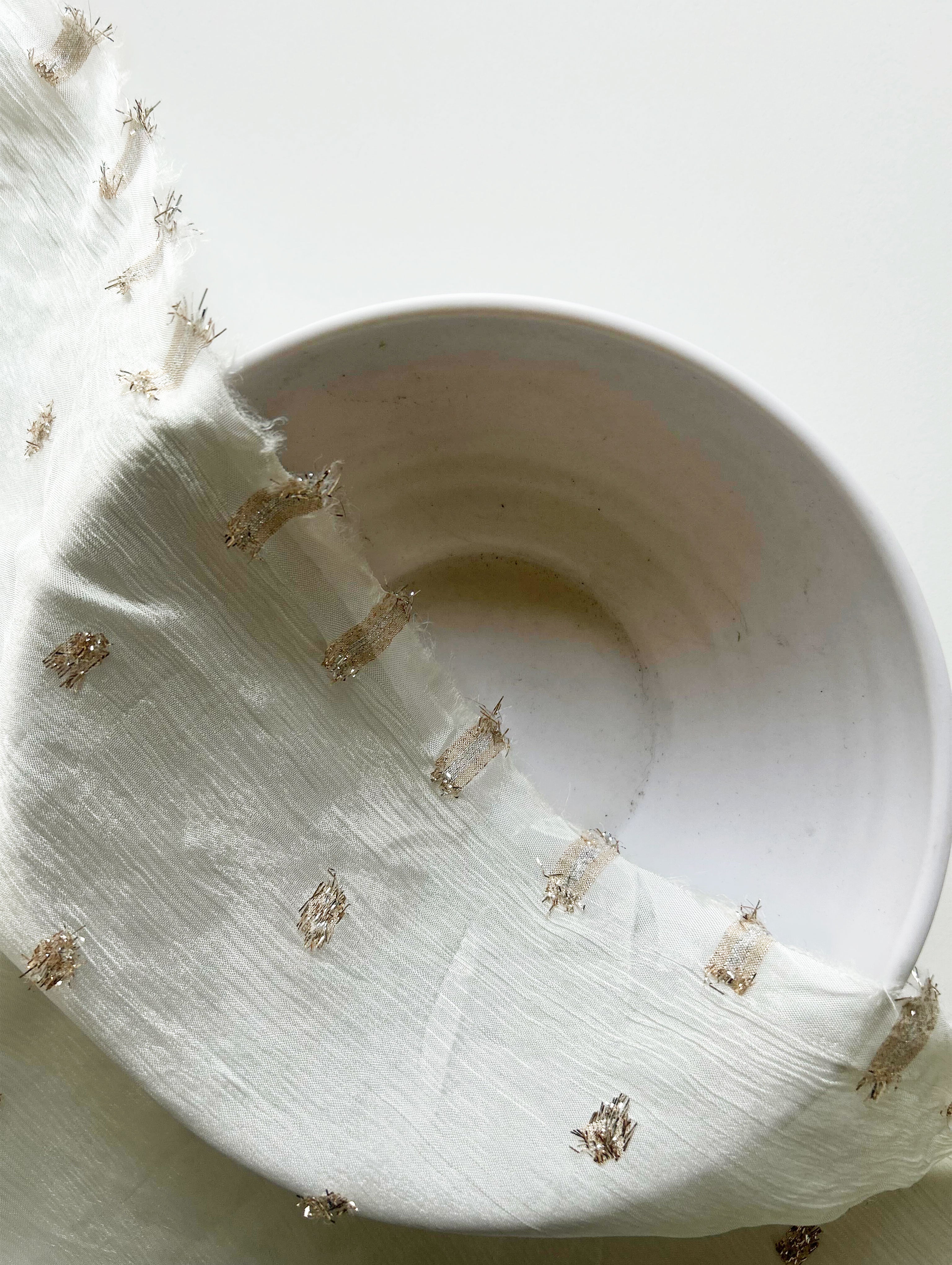 85 Gram Chinon Chiffon Jacquard Fabric 56" - ( Swatch 10x12" )