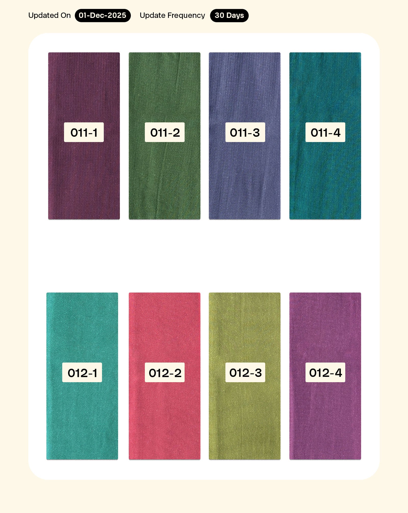 Viscose Organza Mill Dyed Fabric 5.5 kg