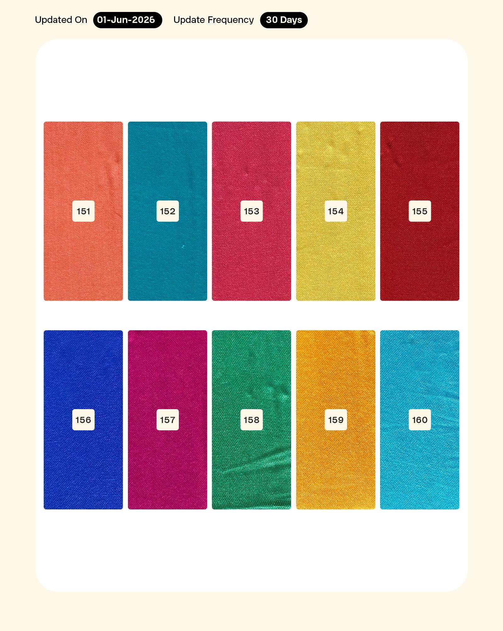 30s Liva Rayon Plain Fabric 44" - 14 kg