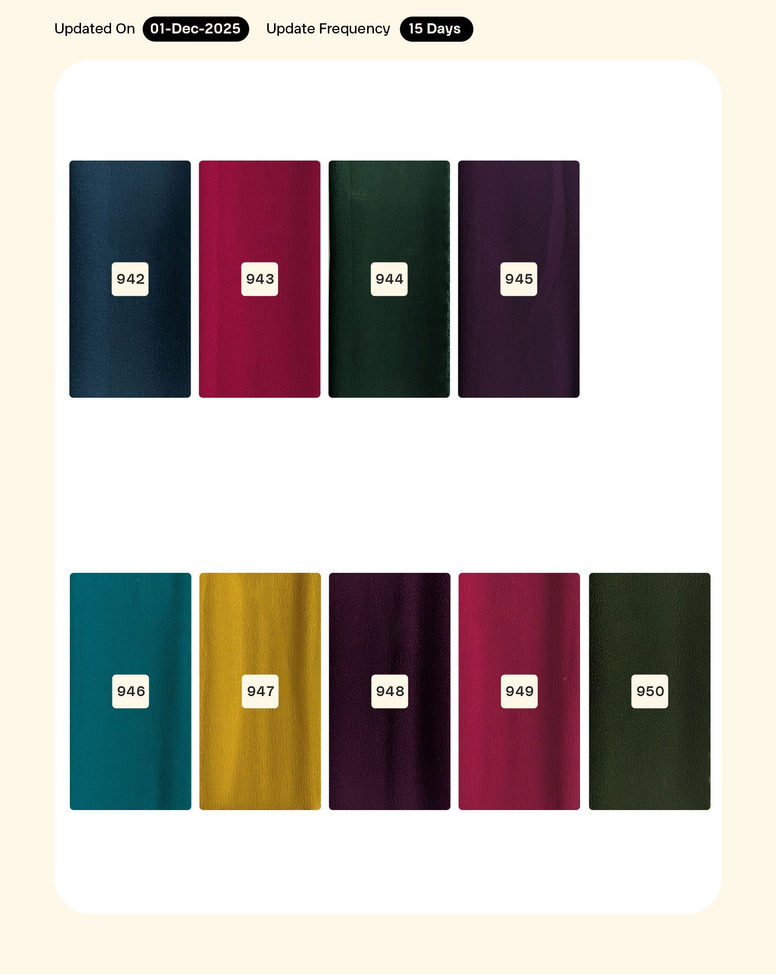 Poly Blooming Faux Georgette Fabric- 7.5 kg