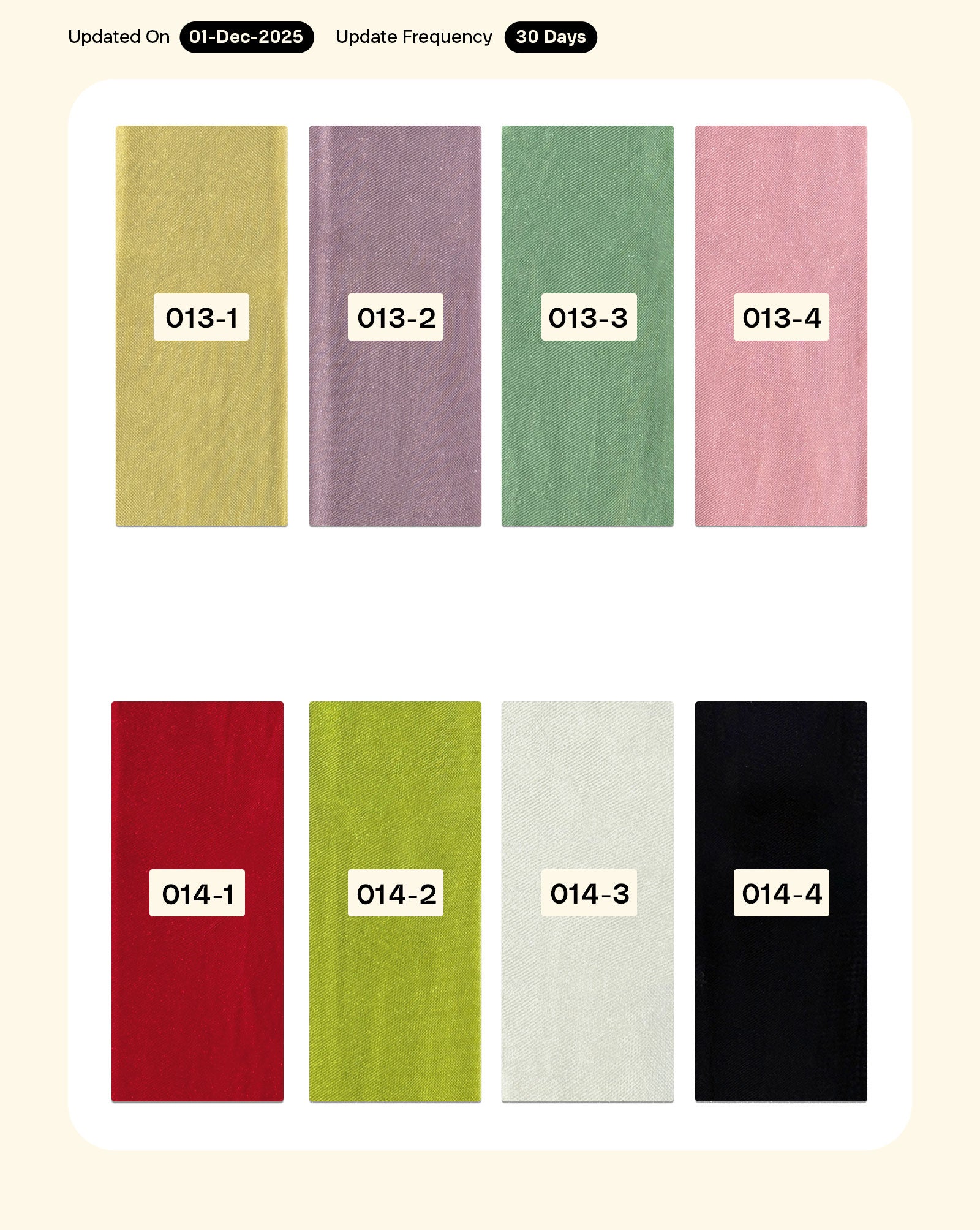 Viscose Organza Mill Dyed Fabric 5.5 kg