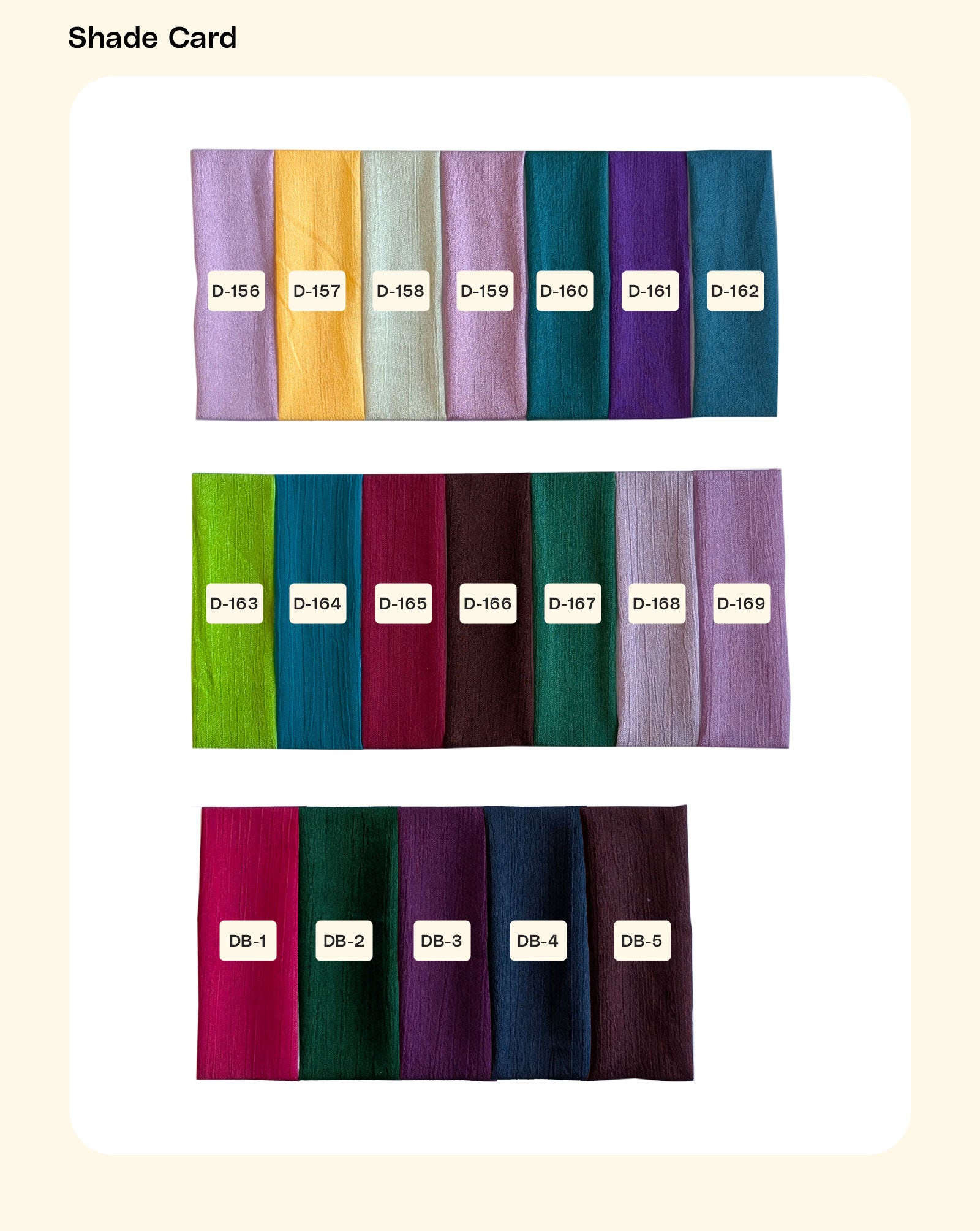 Poly Chinnon Chiffon Fabric 43" - 7 kg