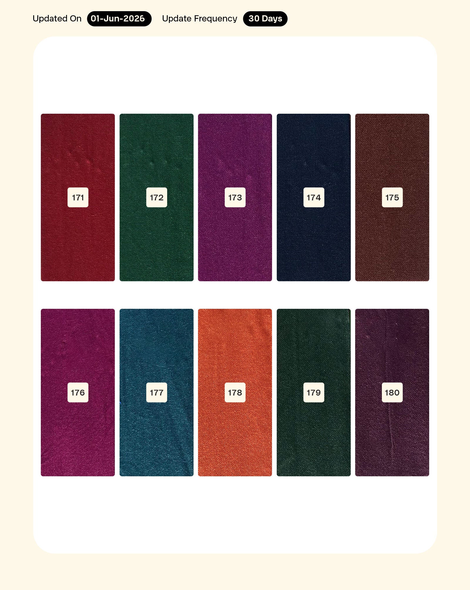 30s Liva Rayon Plain Fabric 44" - 14 kg