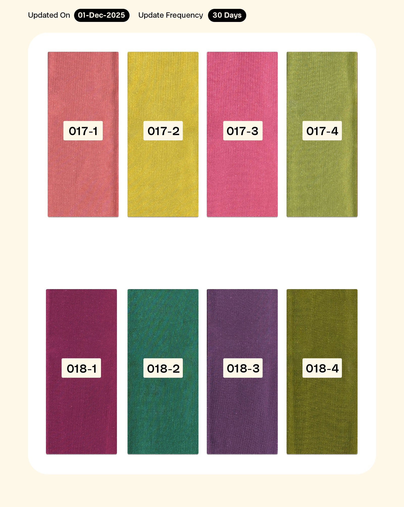 Viscose Organza Mill Dyed Fabric 5.5 kg