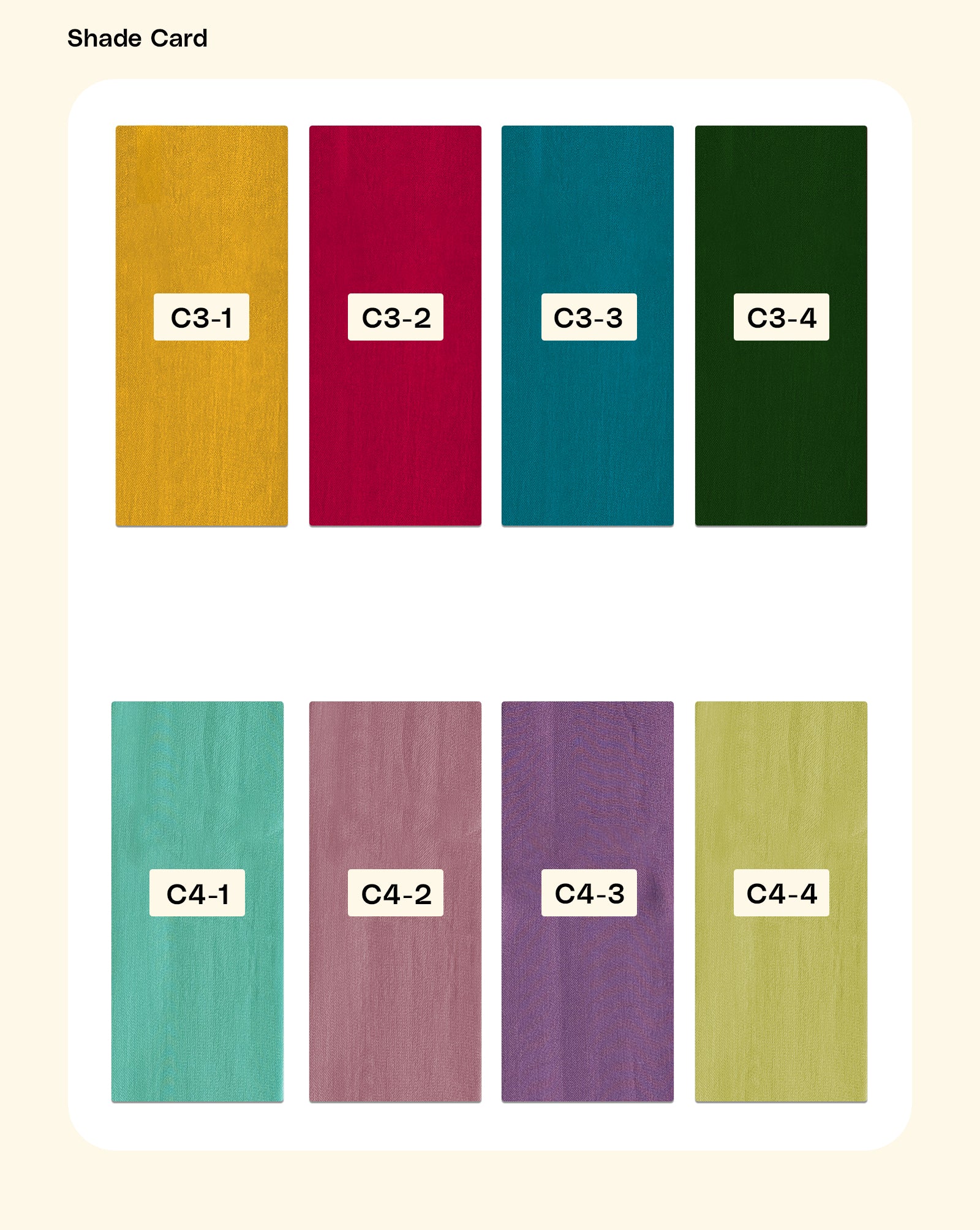 Viscose Natural Crepe Mill Dyed Fabric 8 kg