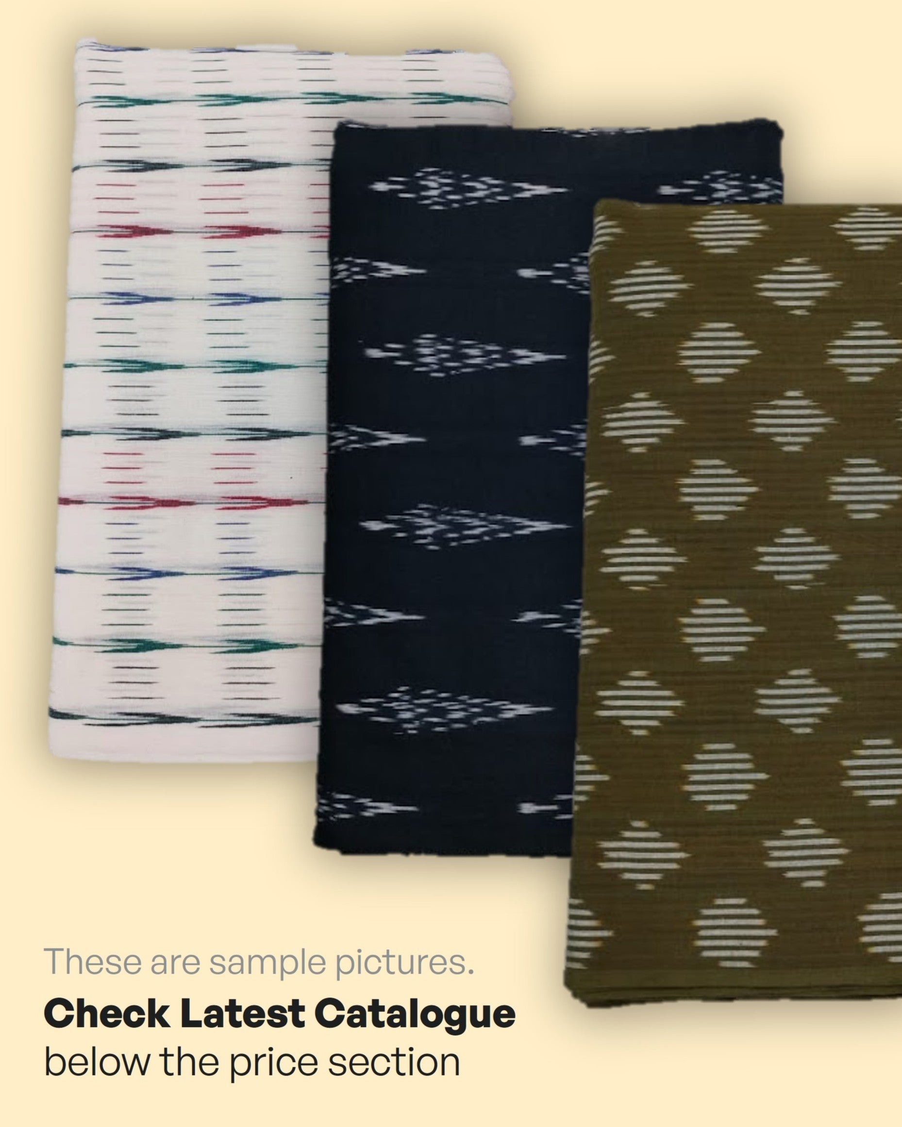 Wholesale Ikat Cotton Fabric