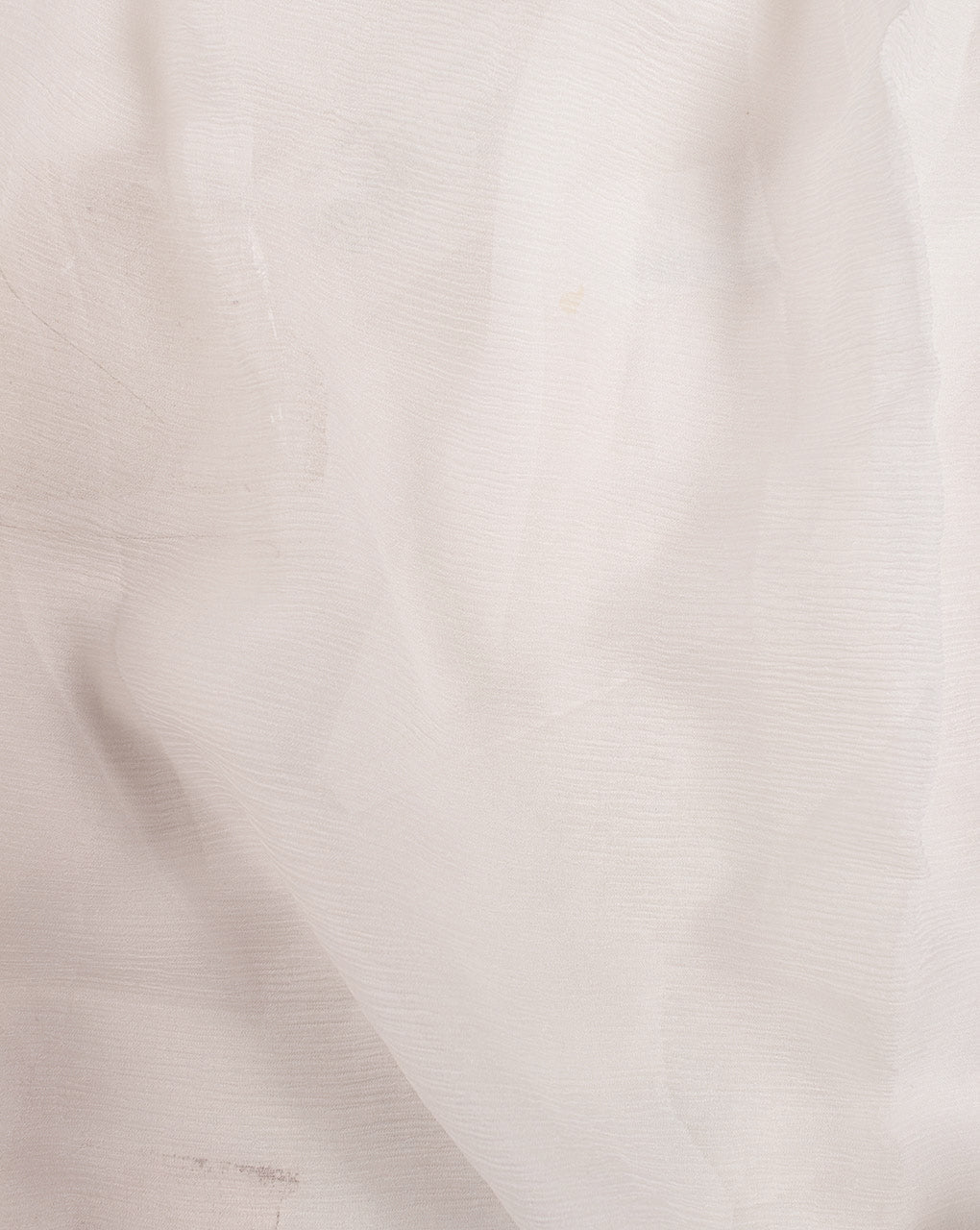 Platinum Pure Silk Chiffon Fabric ( Swatch 10x12" )