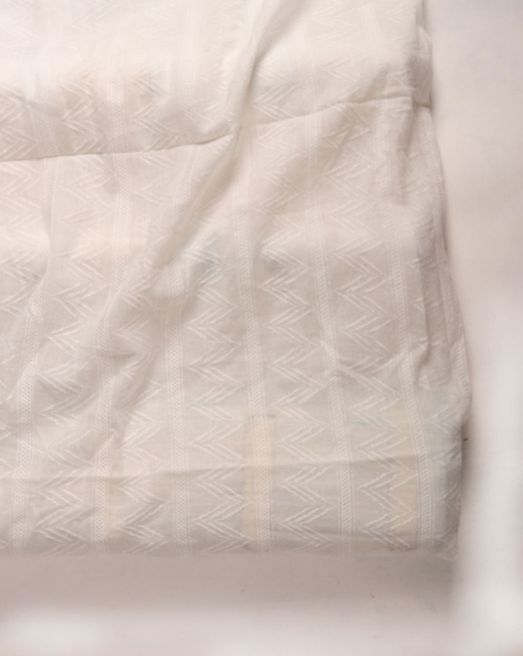 Chevron Dobby Cotton Fabric ( Width 42" )