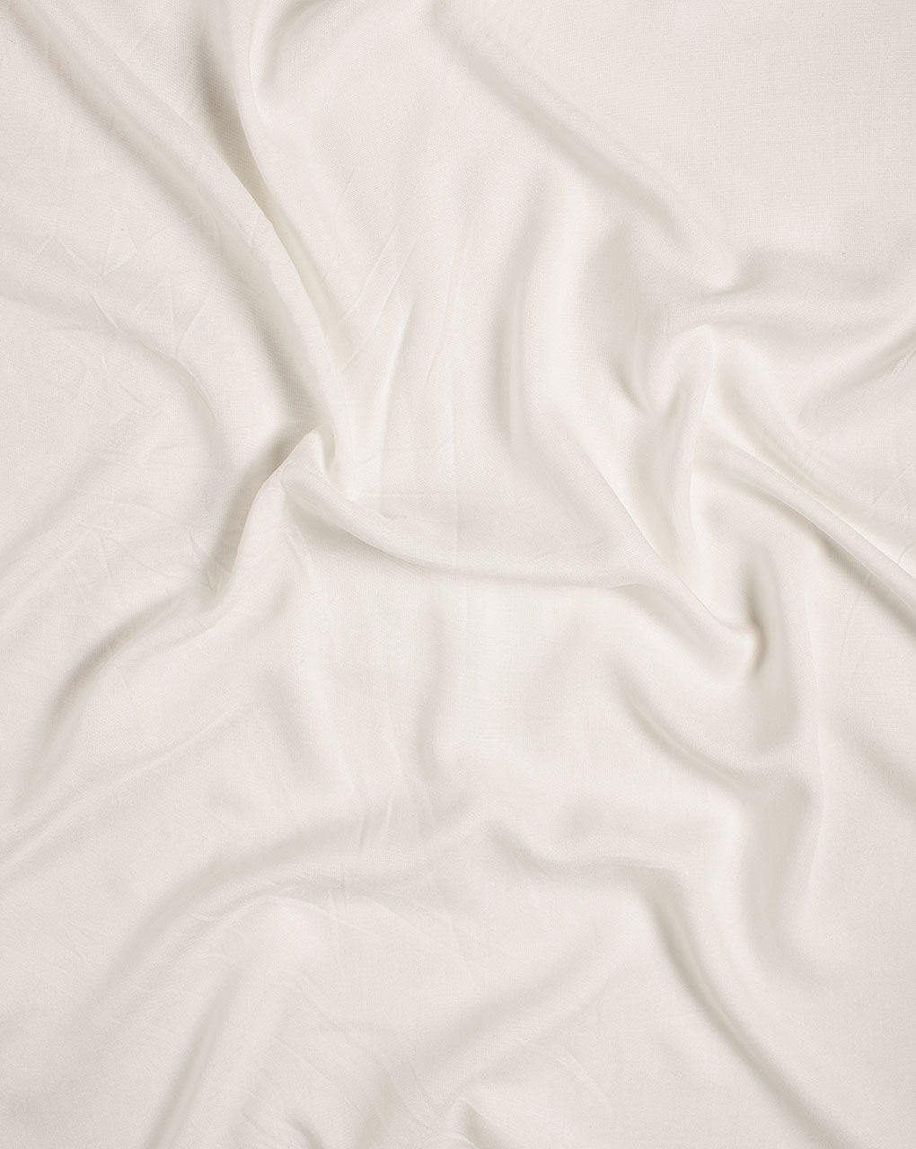 Off-White 30s Liva Heavy Rayon Plain Mill Dyed Fabric 56" - 21 kg