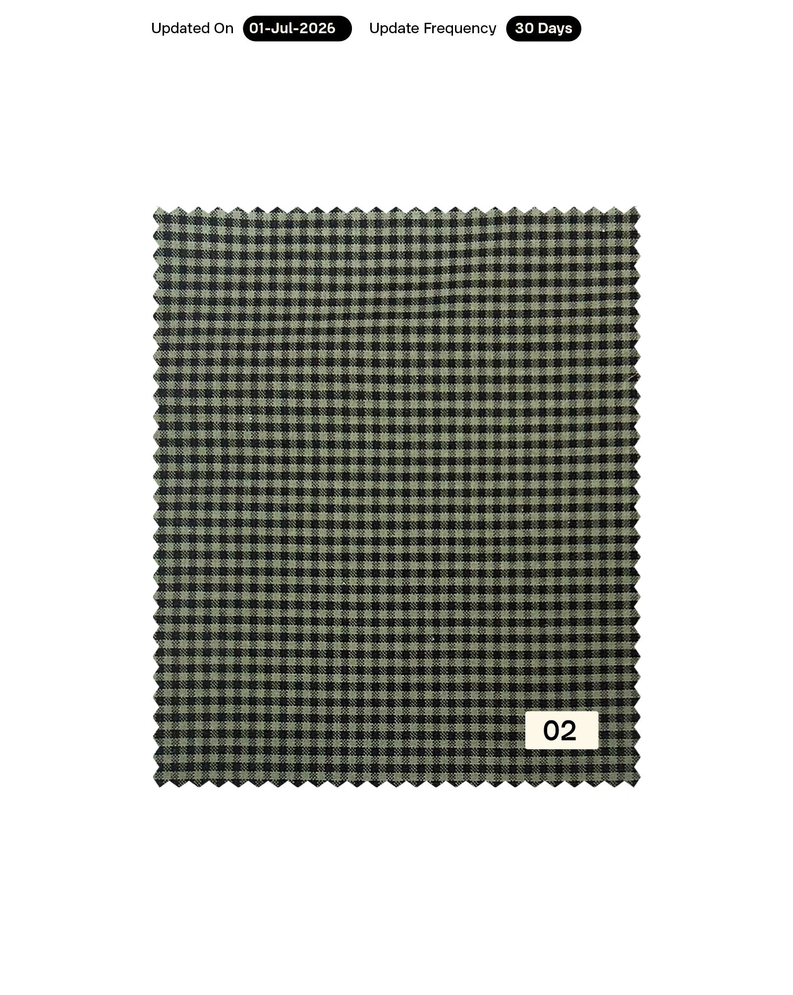 Cotton Checks Oxford Yarn Dyed Fabric 59"