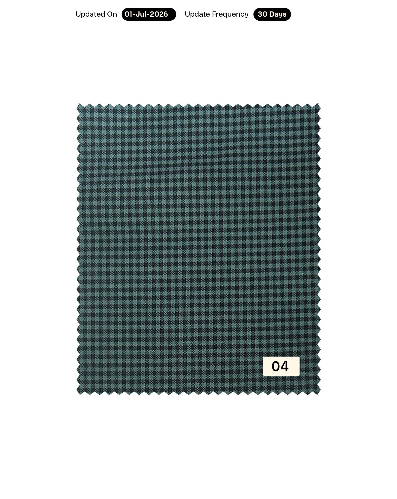 Cotton Checks Oxford Yarn Dyed Fabric 59"