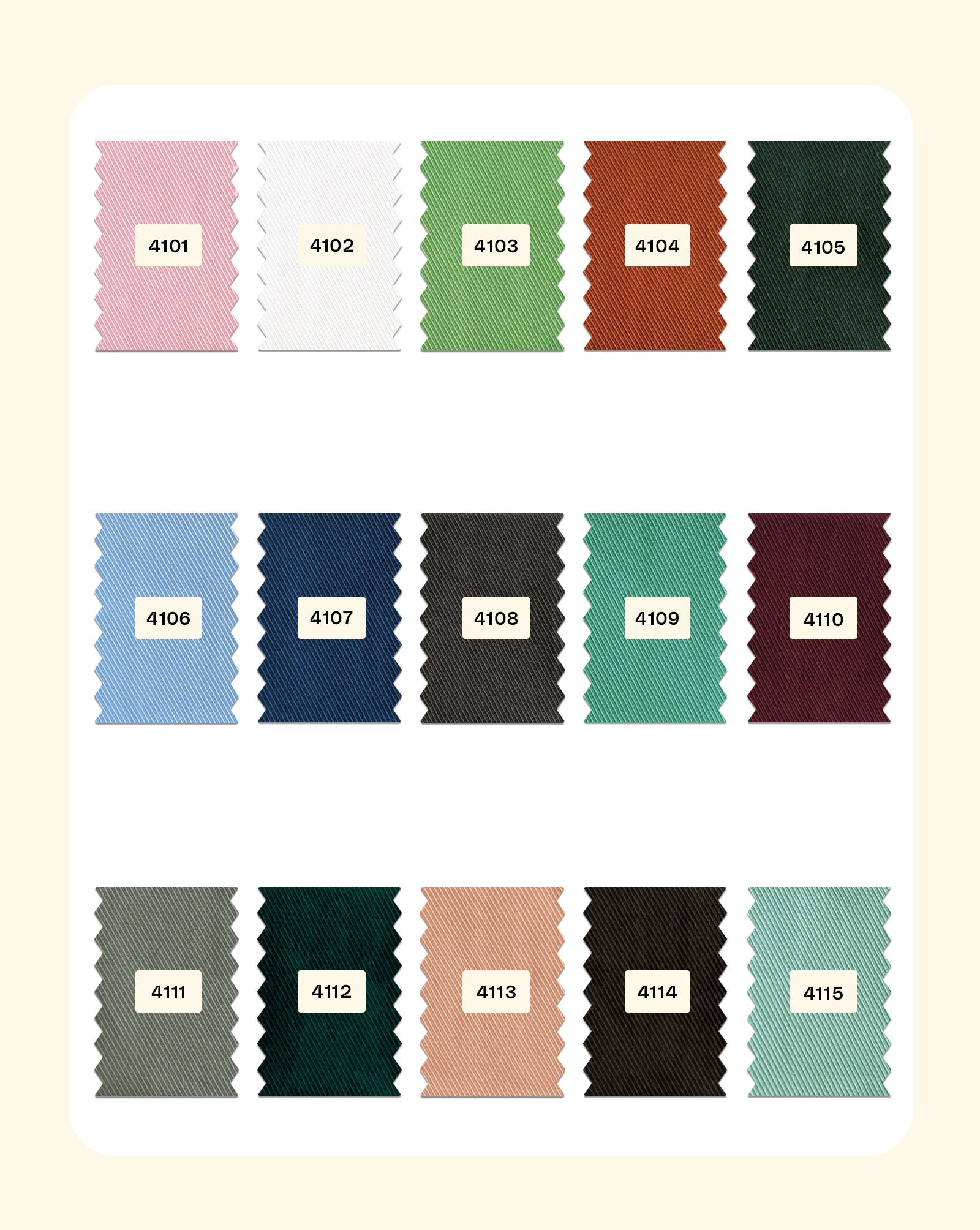 Heavy Cotton Twill Mill Dyed Fabric 57" (American Twill)