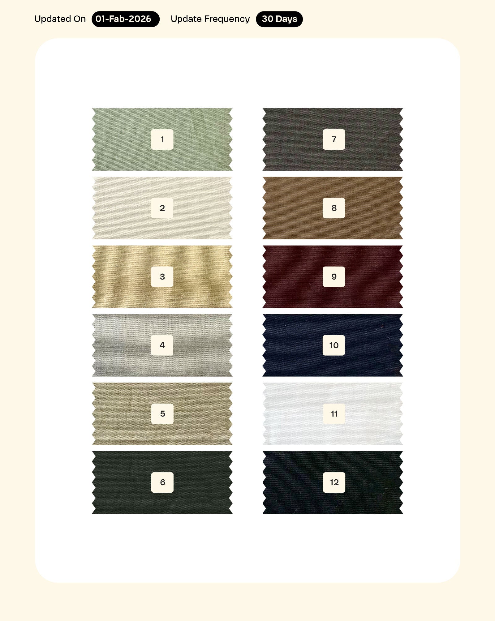 40s (132 x 72) Cotton Poplin Bio Finish Mill Dyed 57"