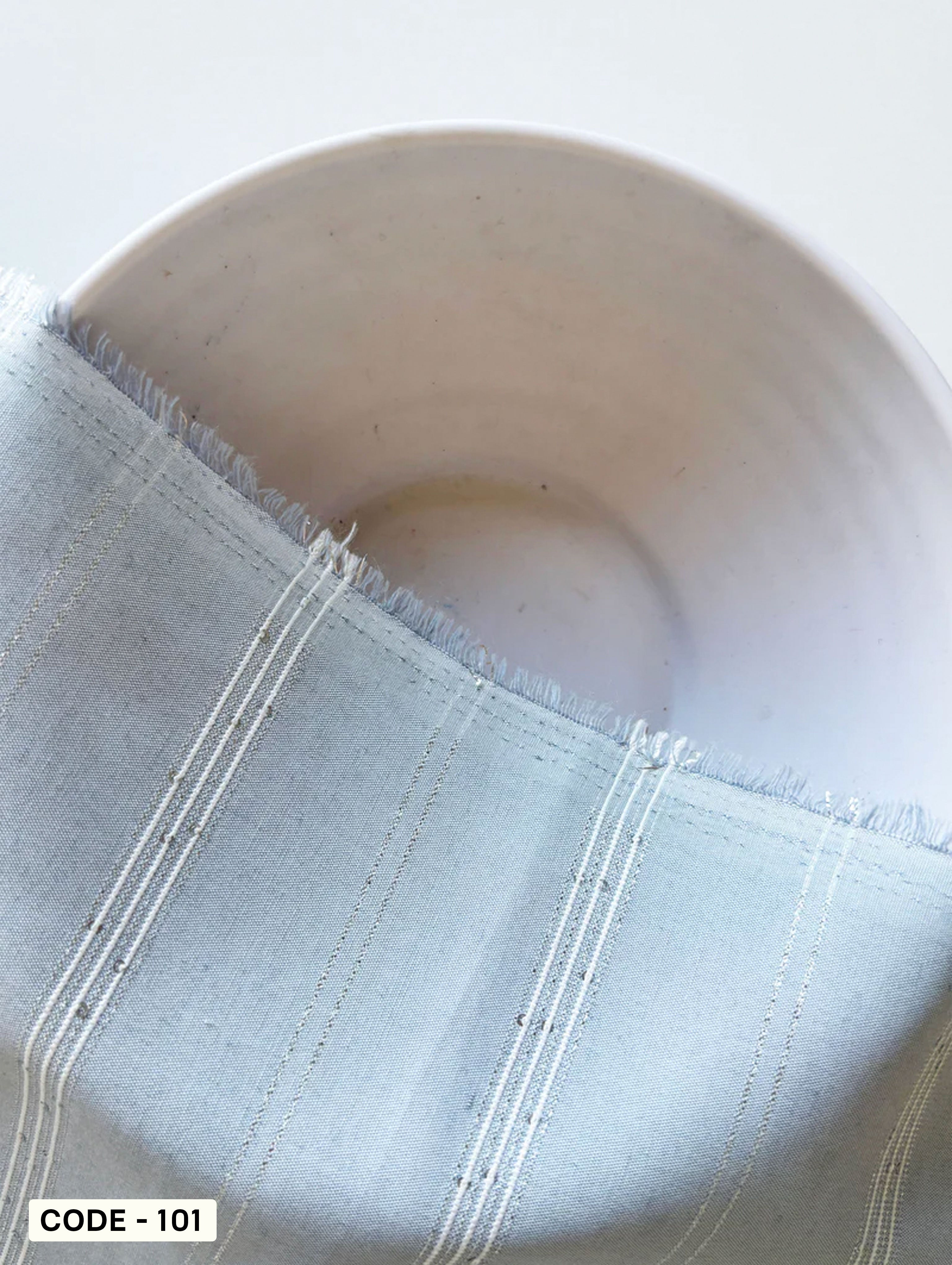 Grey Loom Textured Blended Viscose Sequins Lurex Yarn Dyed Fabric 60"