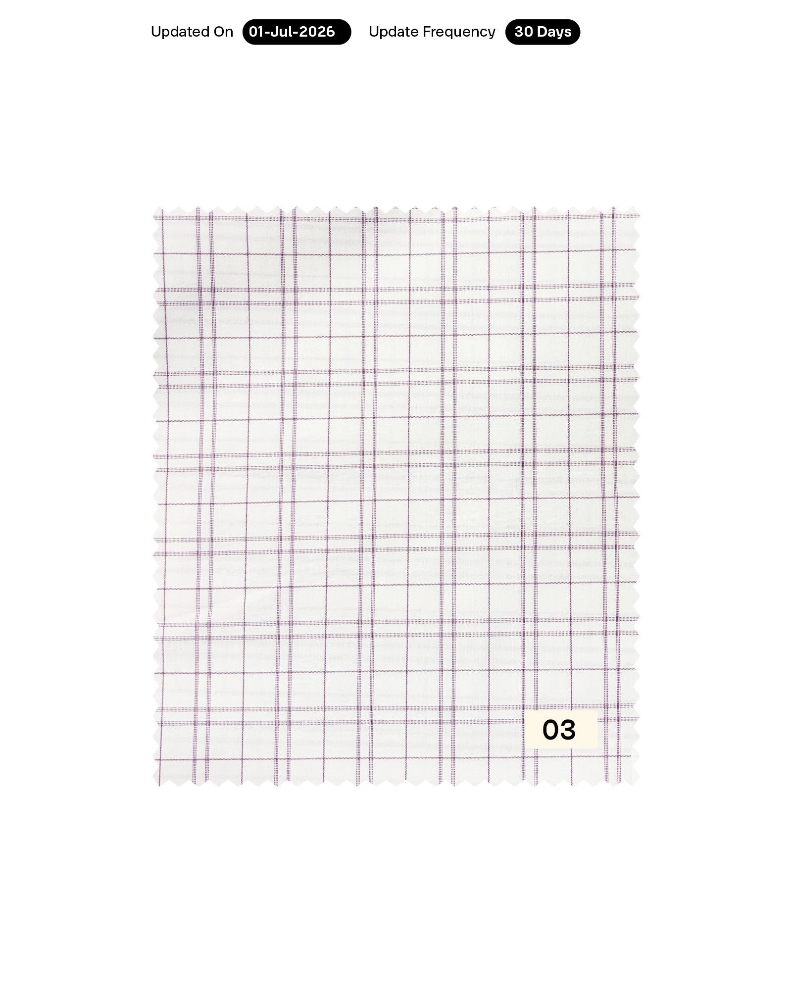 Poly Bamboo Checks Yarn Dyed Fabric 58"