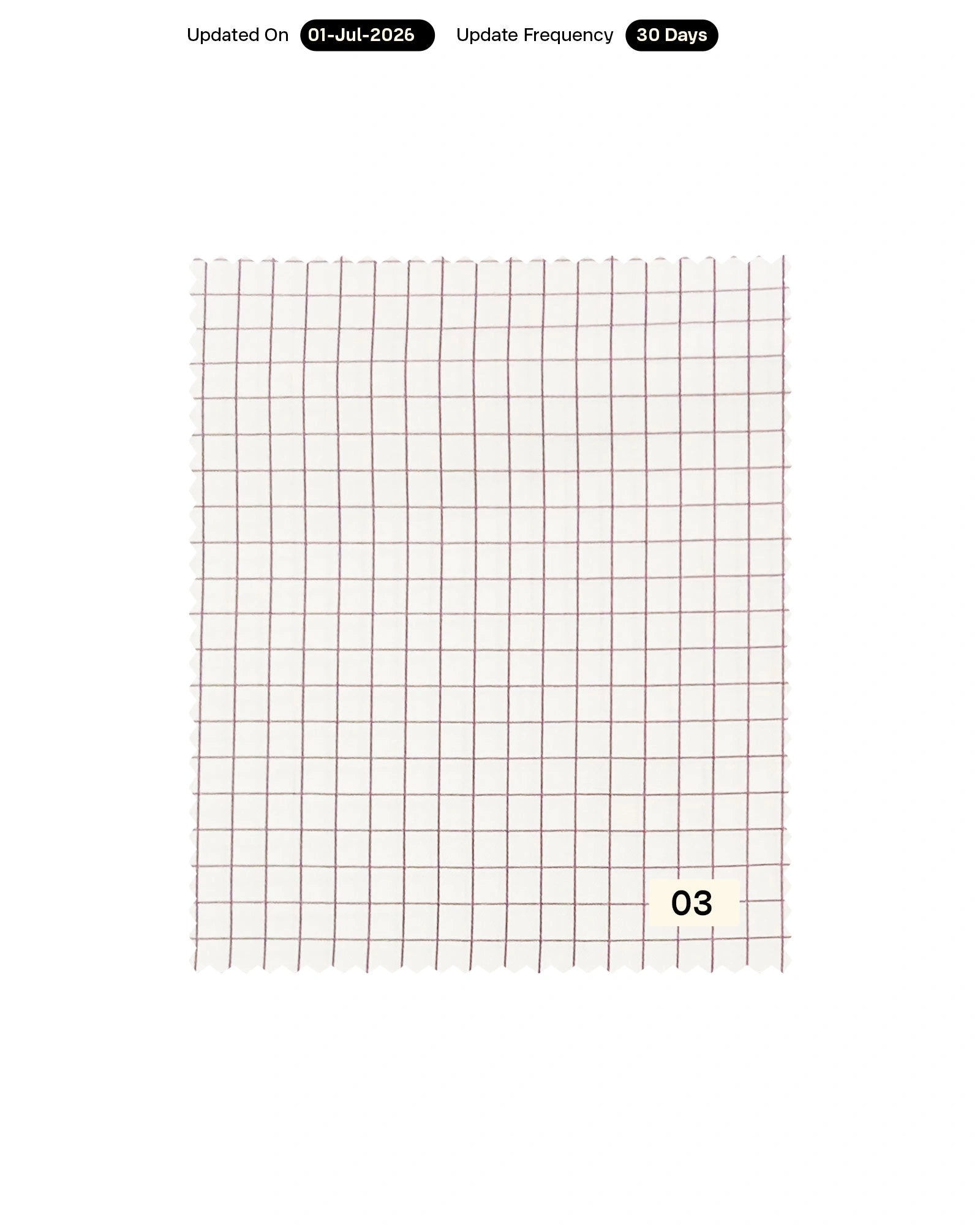 Poly Bamboo Checks Dobby Yarn Dyed Fabric 58"