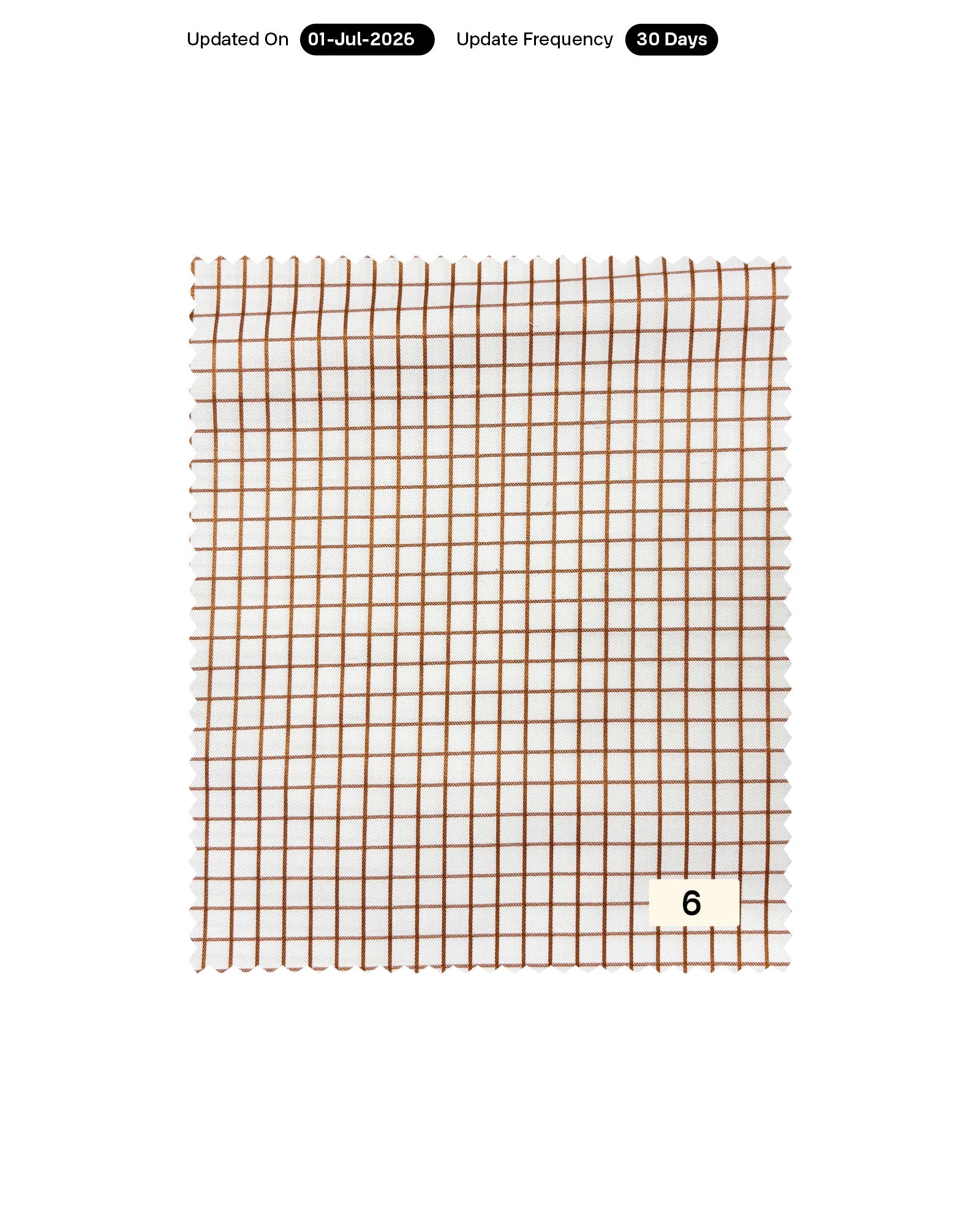Poly Bamboo Twill Checks Yarn Dyed Fabric 58"