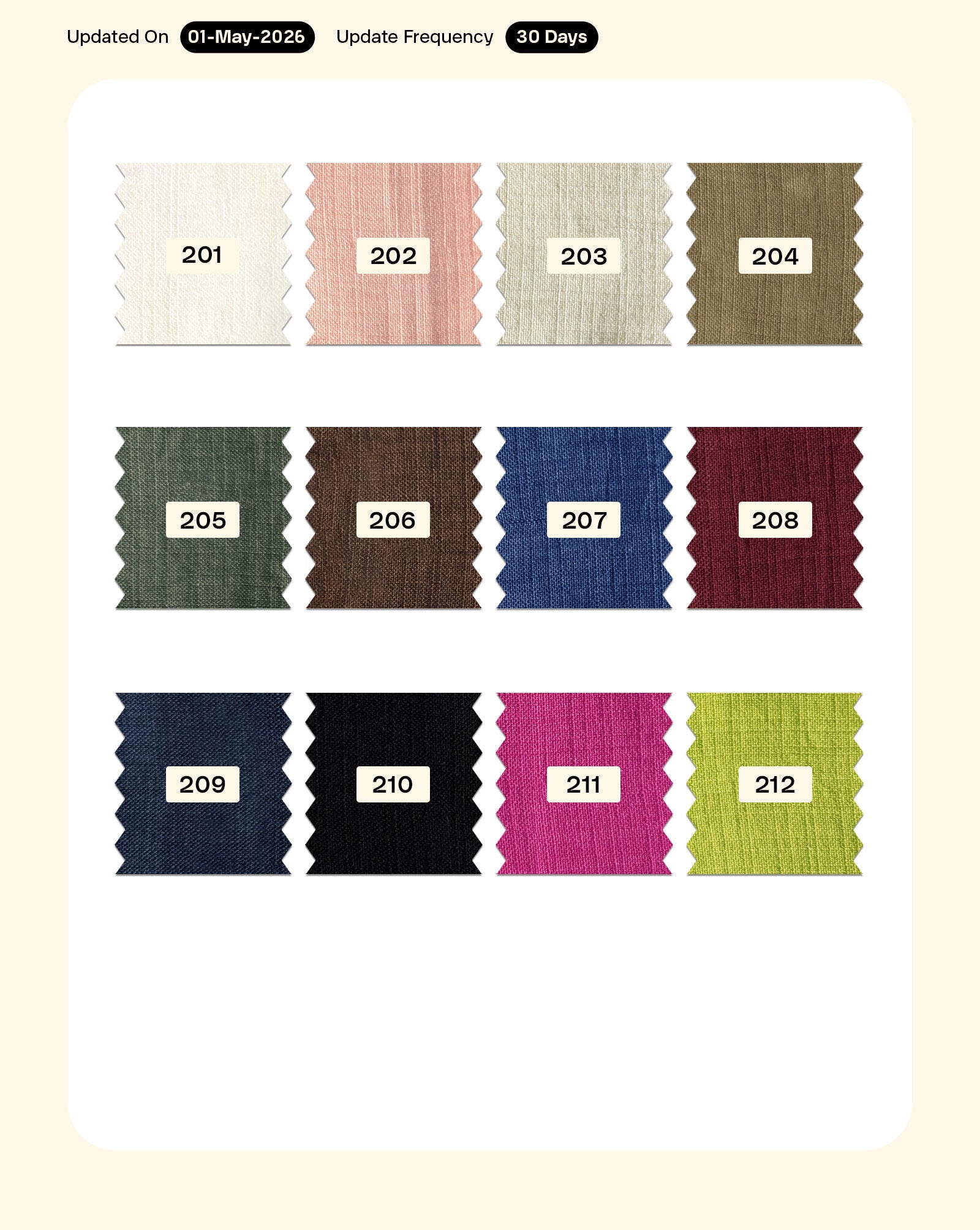 Poly Single Sided Slub Mill Dyed Fabric (Irish Linen) - 27 kg