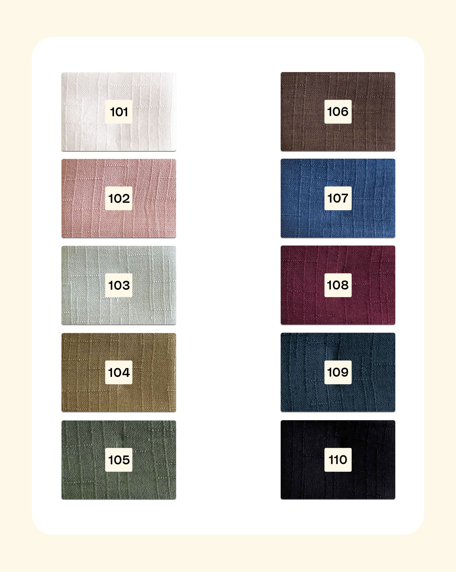 Poly Double Sided Slub Mill Dyed Fabric (Irish Linen) - 25 kg