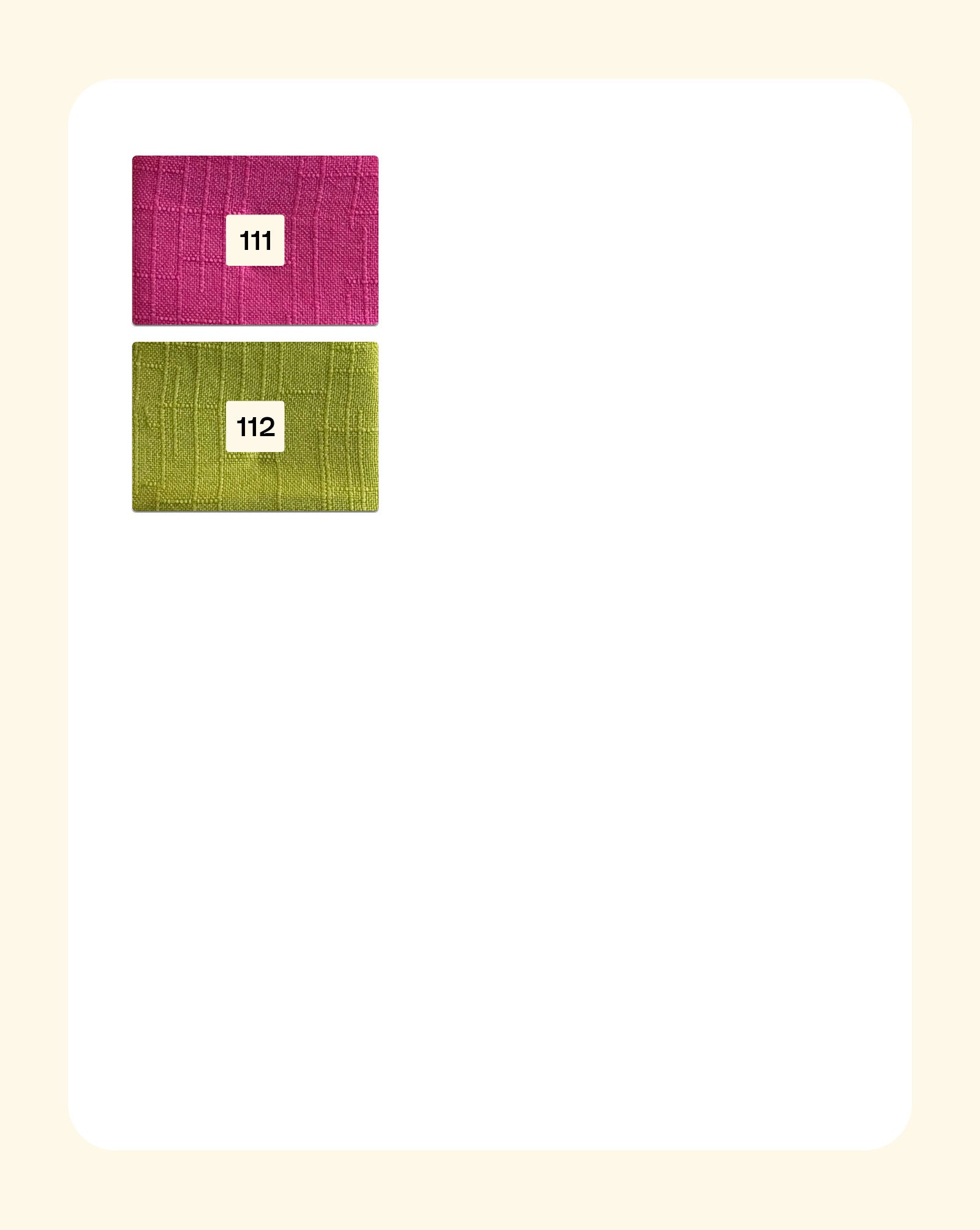 Poly Double Sided Slub Mill Dyed Fabric (Irish Linen) - 25 kg